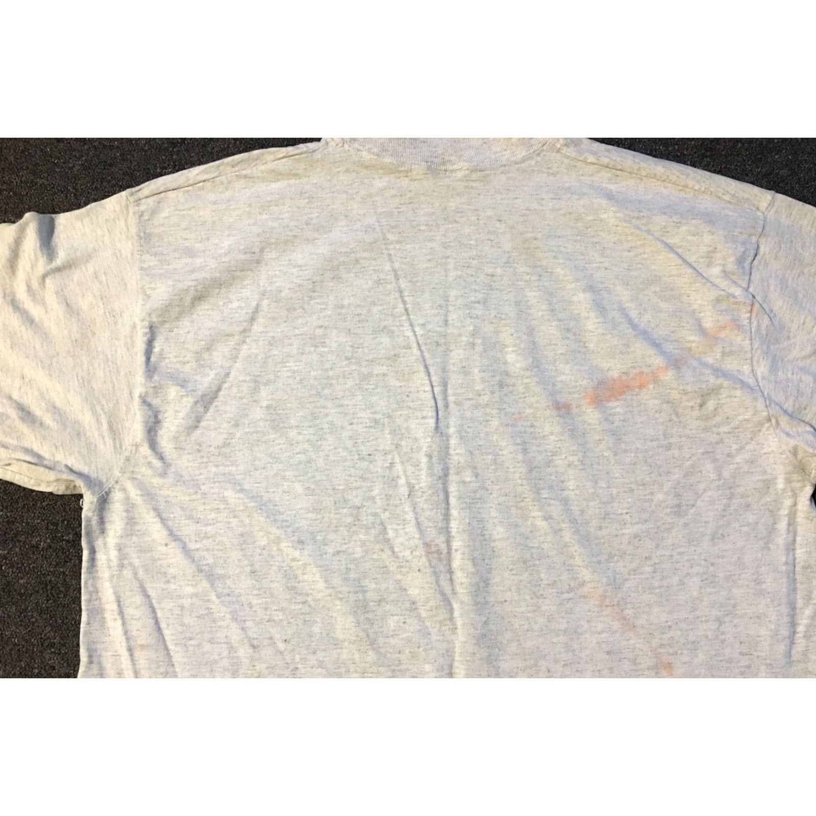 Fruit Of The Loom VINTAGE FOTL Shirt XL Gray 90s Distressed USA Fruit of the Loom Mens Long Sleeve Tee Grunge Biker Skate Surf Track Size US XL / EU 56 / 4 - 7 Thumbnail