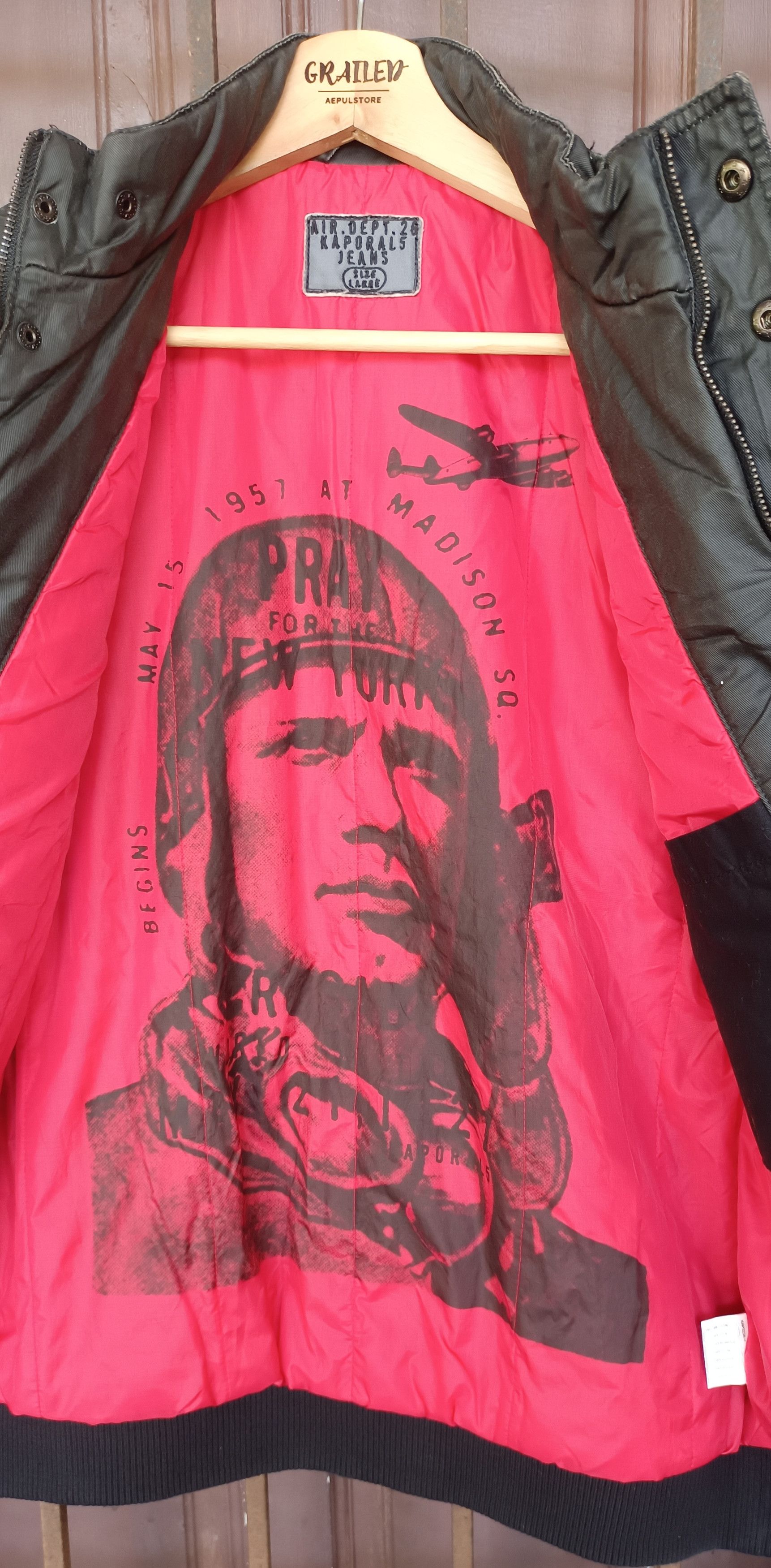 If Six Was Nine Vintage🔥Koparal5 Air Dept 20 Jacket Size US L / EU 52-54 / 3 - 2 Thumbnail