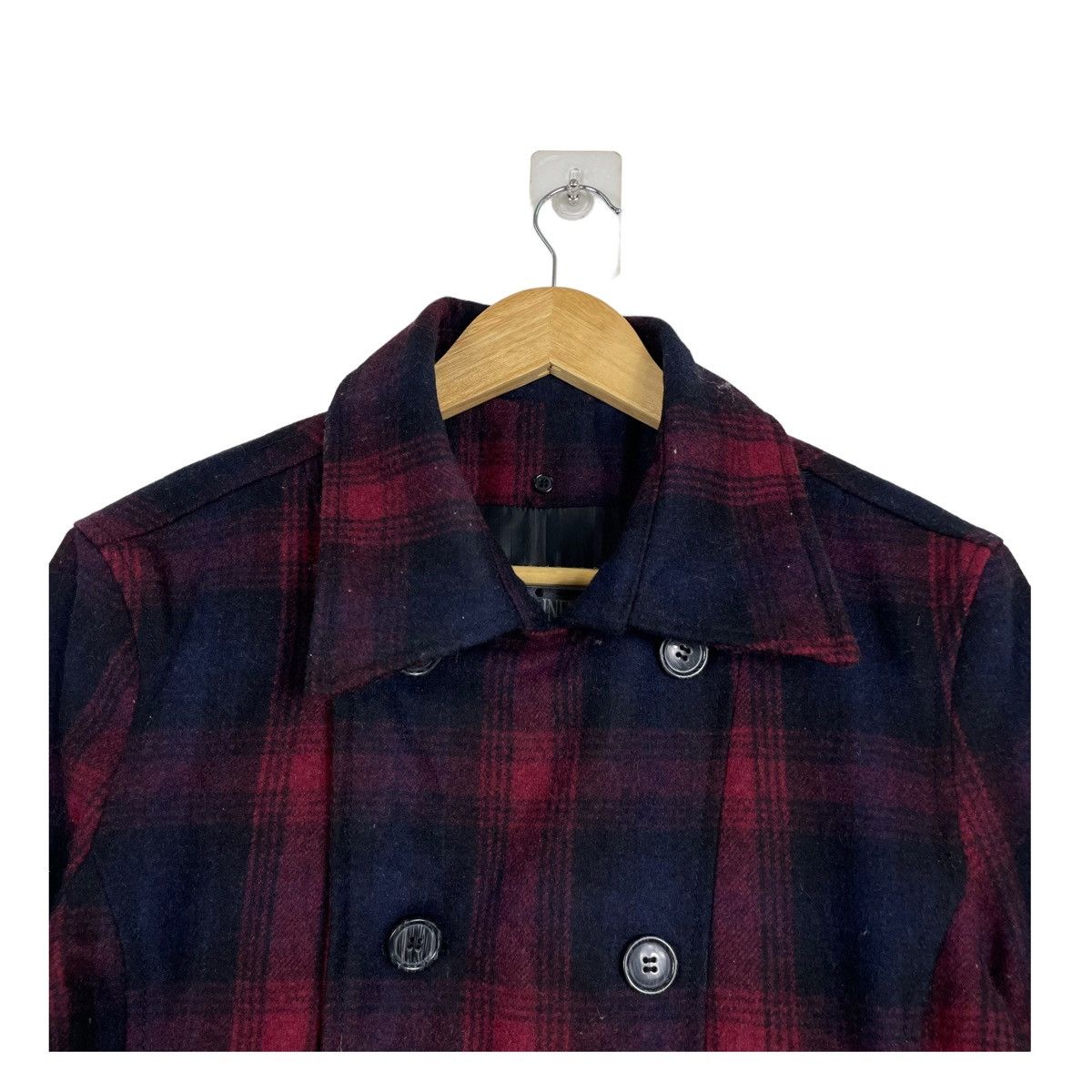 Hysteric Glamour × If Six Was Nine × Japanese Brand 💥NEUTRAL INFINITY BONDAGE TARTAN WOOL JACKET Size US M / EU 48-50 / 2 - 4 Thumbnail