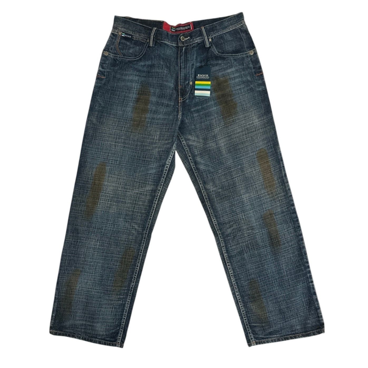 Enyce Vintage Enyce Mechanic Oil Stain Jeans Size US 34 / EU 50 - 1 Thumbnail