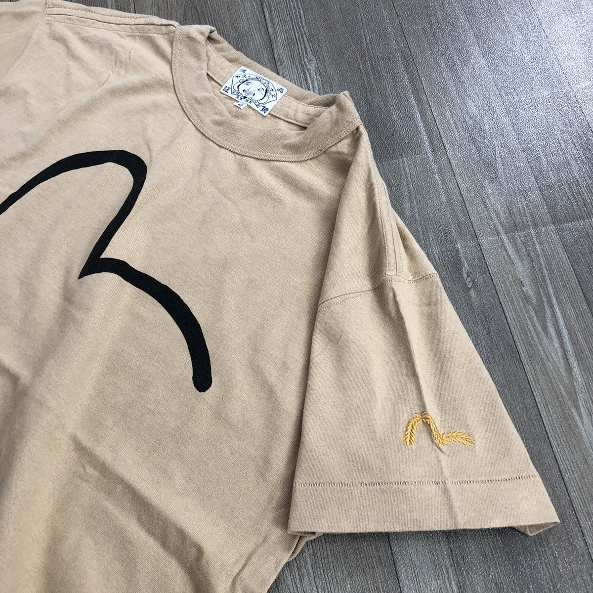 Evisu × Japanese Brand × Vintage Vintage Evisu Iconic Big Logo Tee Size US M / EU 48-50 / 2 - 4 Thumbnail
