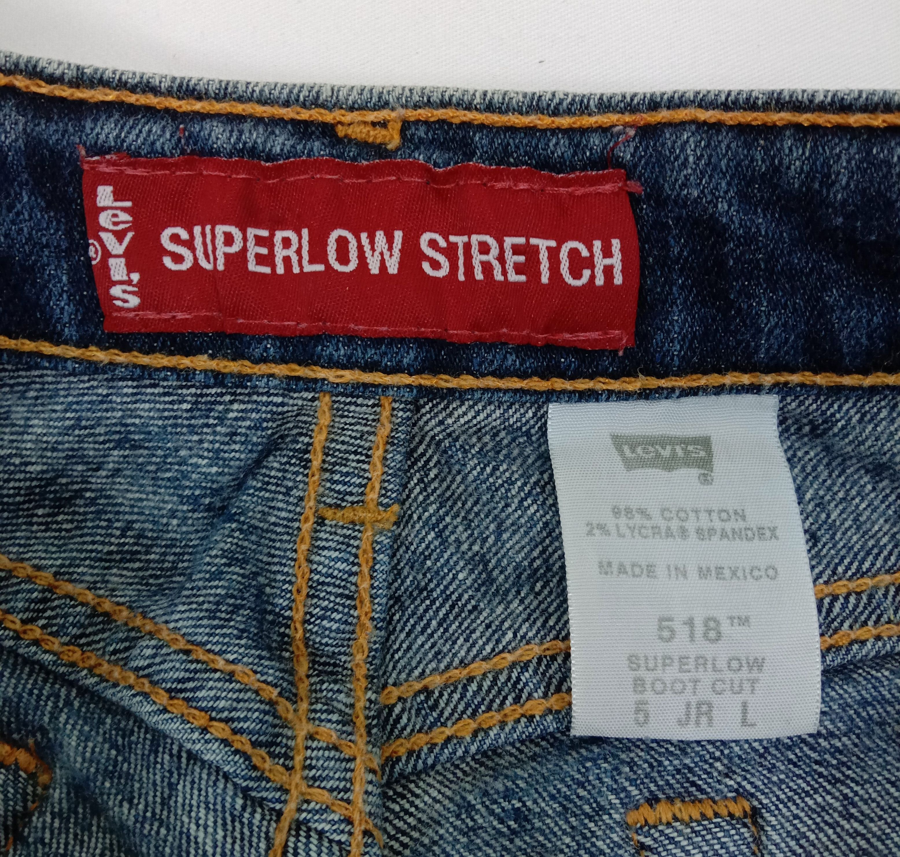 Levi's Vintage Levi's 518 Flare Jeans Earth Tone Distressed Denim Size 28" / US 6 / IT 42 - 13 Thumbnail