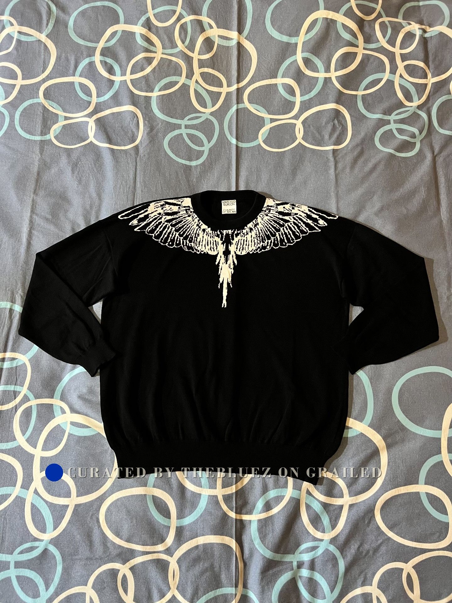 Marcelo Burlon Marcelo Burlon Phoenix Wings Knit Size US XL / EU 56 / 4 - 1 Thumbnail