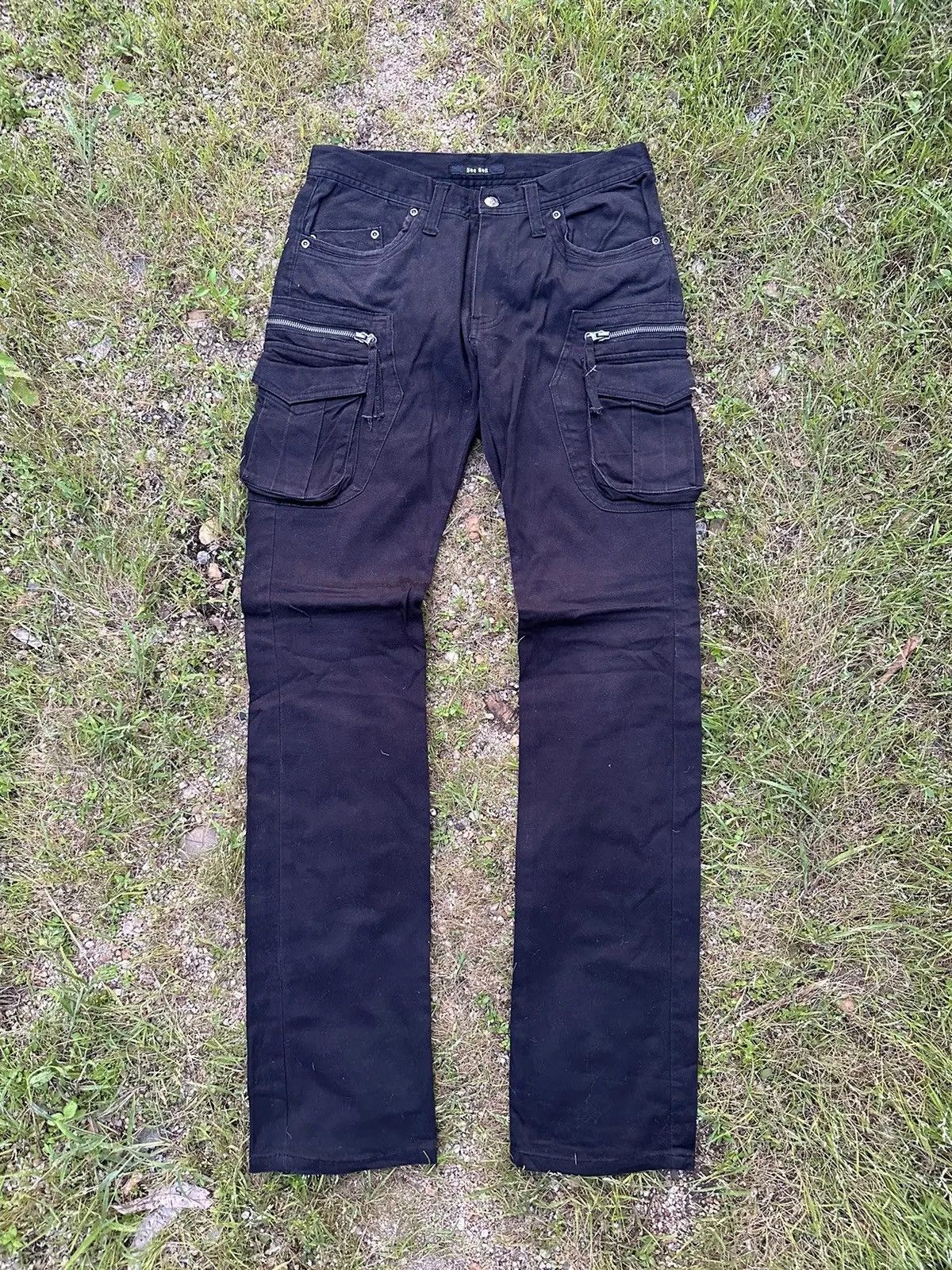 Japanese Brand STEALS 💥 BEE BELL JAPANESE VTG BONDAGE MULTIPOCKET PANTS Size US 29 - 1 Thumbnail