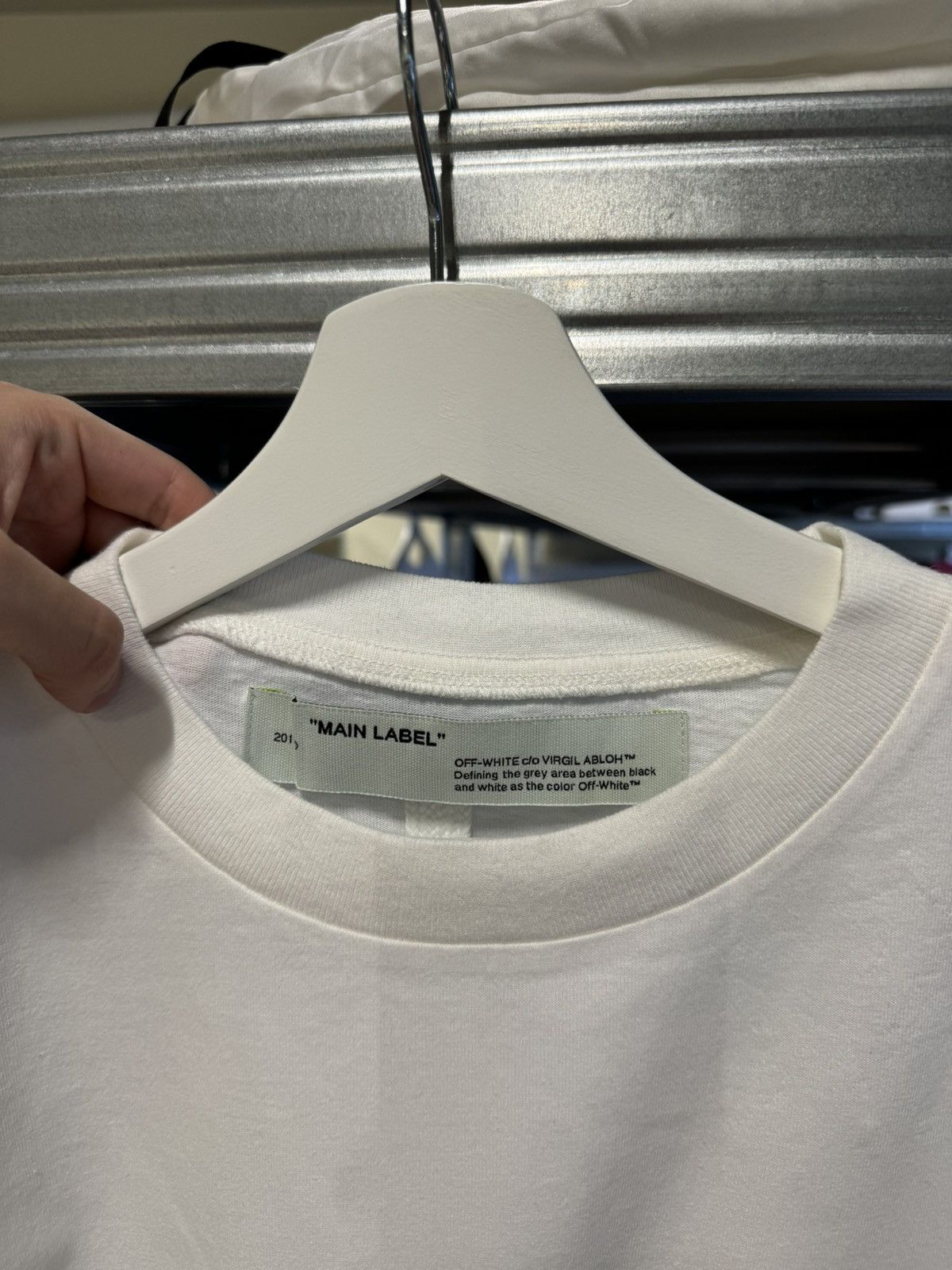 Off-White Off-White Tape Arrow T-Shirt NEW 500$ Size US M / EU 48-50 / 2 - 6 Thumbnail