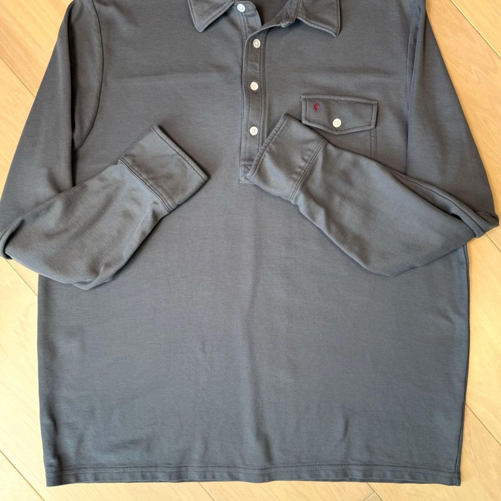 Vintage Criquet Shirt XL Gray Long Sleeve Pima Cotton Button-Up Casual Workwear Mens Vintage Not N/A Size US XL / EU 56 / 4 - 6 Thumbnail