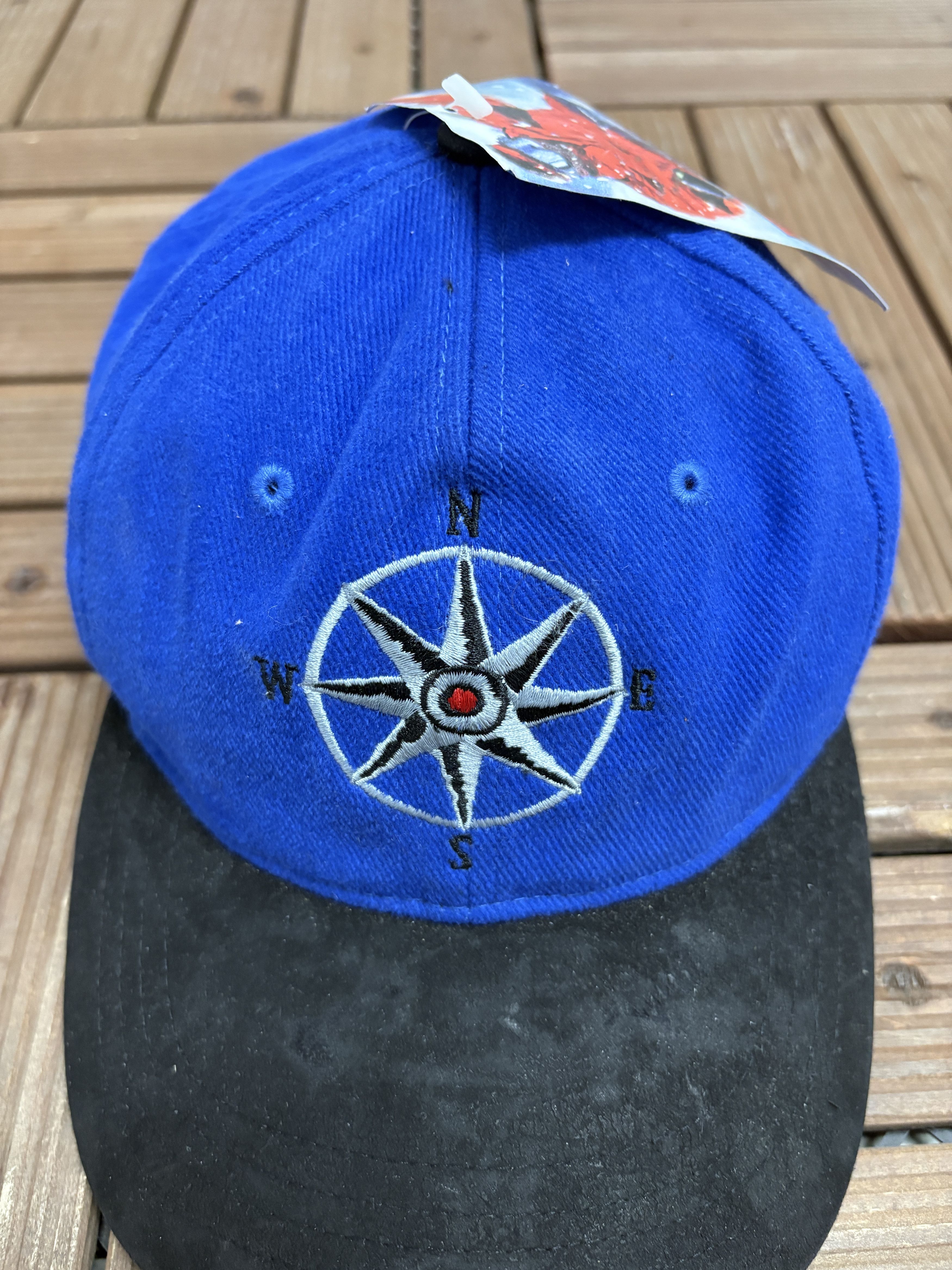 Marlboro Marlboro Unlimited Compass Vintage Blue Hat Cap Size ONE SIZE - 3 Thumbnail