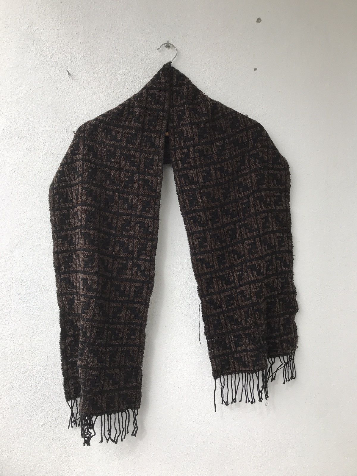 Fendi × If Six Was Nine Vintage Fendi Monogram muffler Size ONE SIZE - 1 Thumbnail