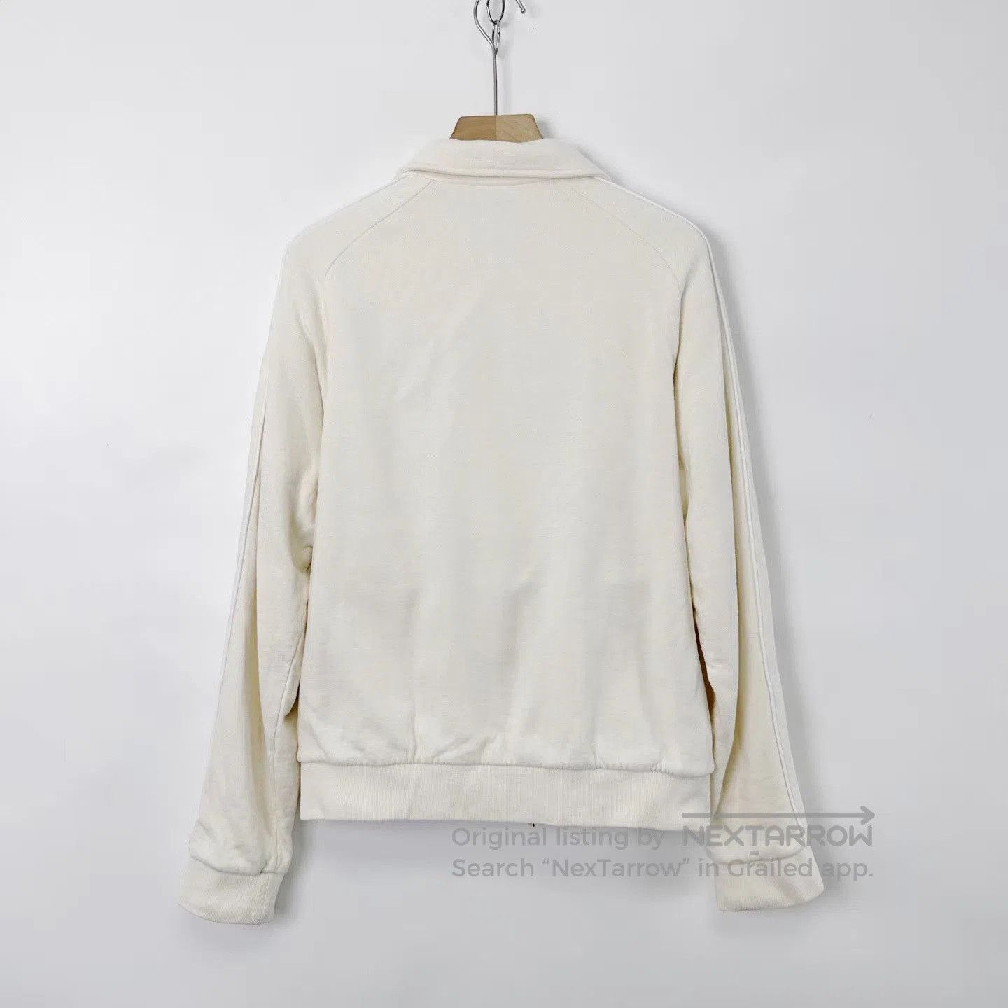 Dior White Zip-Front Collared Bomber Jacket. Size US XL / EU 56 / 4 - 2 Thumbnail