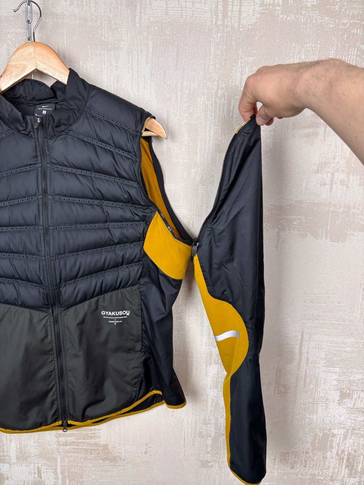 Gyakusou Nike Undercover Gyakusou Down 800 AeroLoft Zip Off Jacket Size XL / US 12-14 / IT 48-50 - 5 Thumbnail
