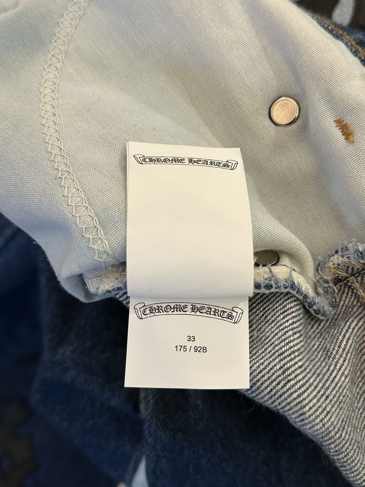 Chrome Hearts × Gallery Dept. × Levi's CHROME HEARTS FLARED GALLERY PATCH DENIM Size US 33 - 10 Thumbnail