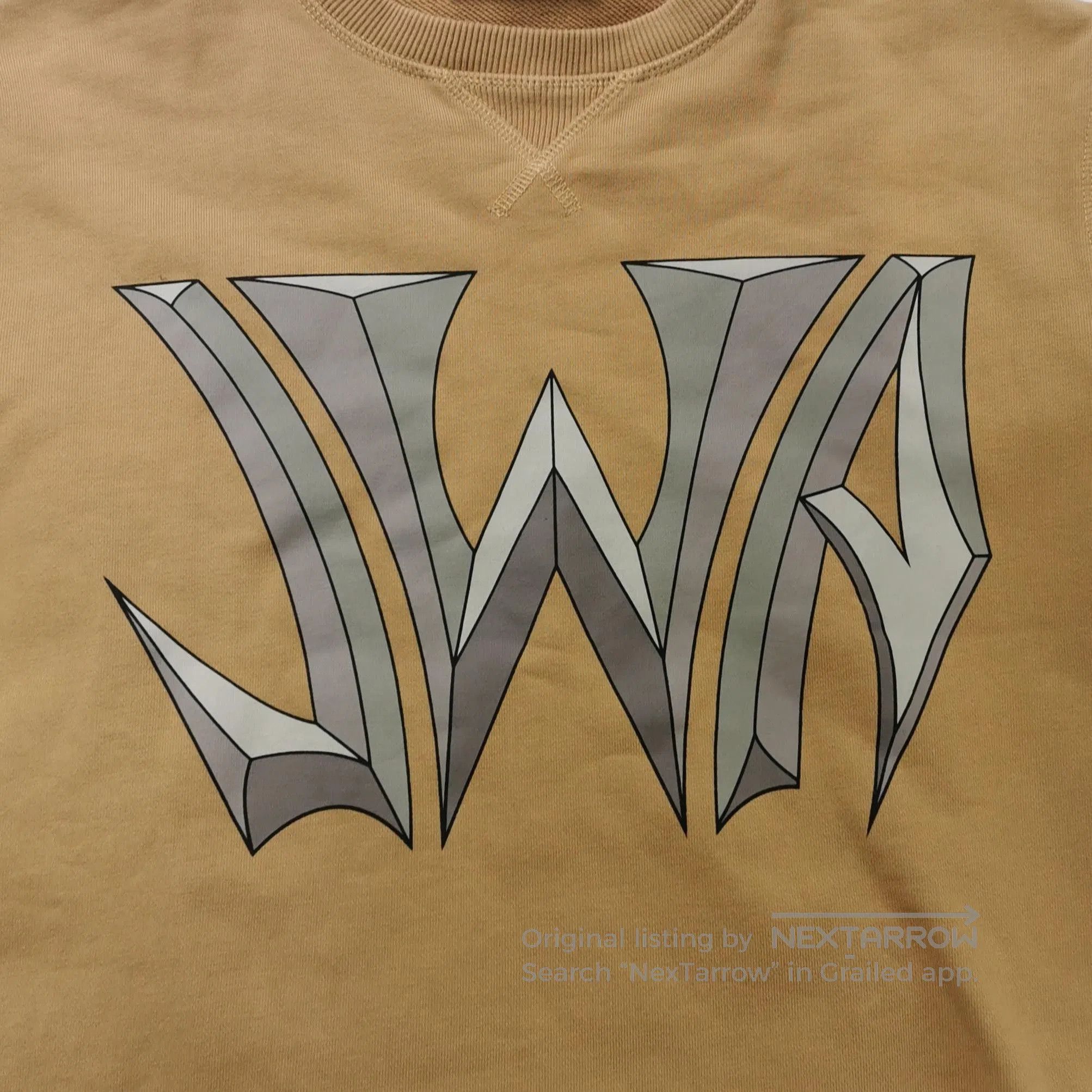 JW Anderson J.W.Anderson XS Cotton-Ramie Logo Long-Sleeve Sweatshirt. Size US XS / EU 42 / 0 - 4 Thumbnail