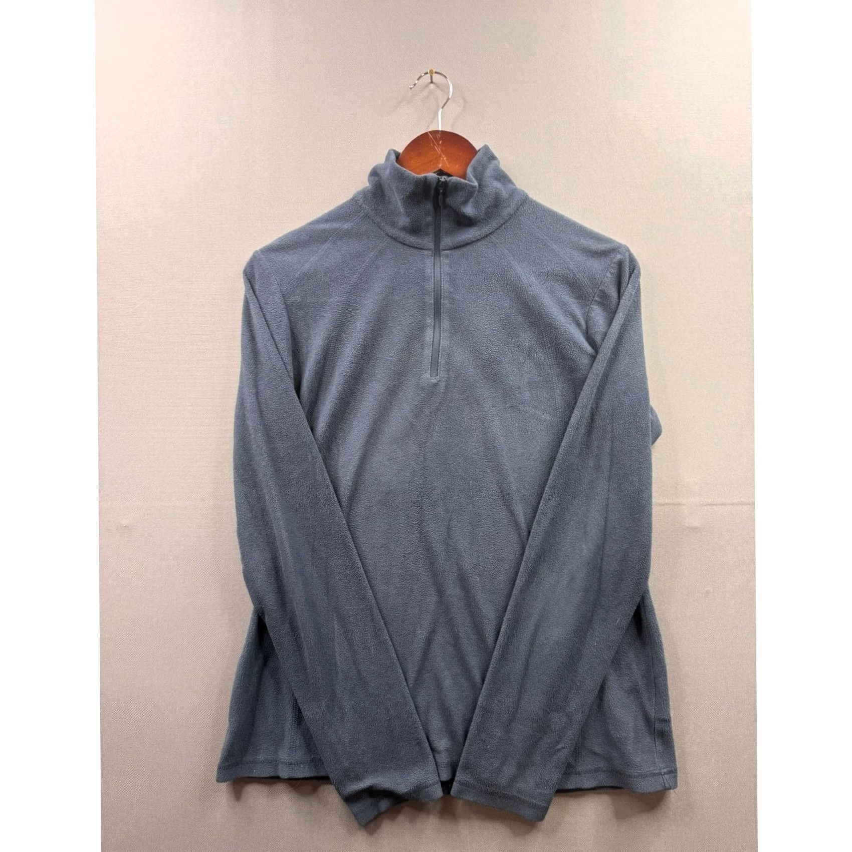 Vintage Columbia Sweater Quarter Zip Fleece Pullover Mock Neck Mens M Gray Size US M / EU 48-50 / 2 - 3 Thumbnail