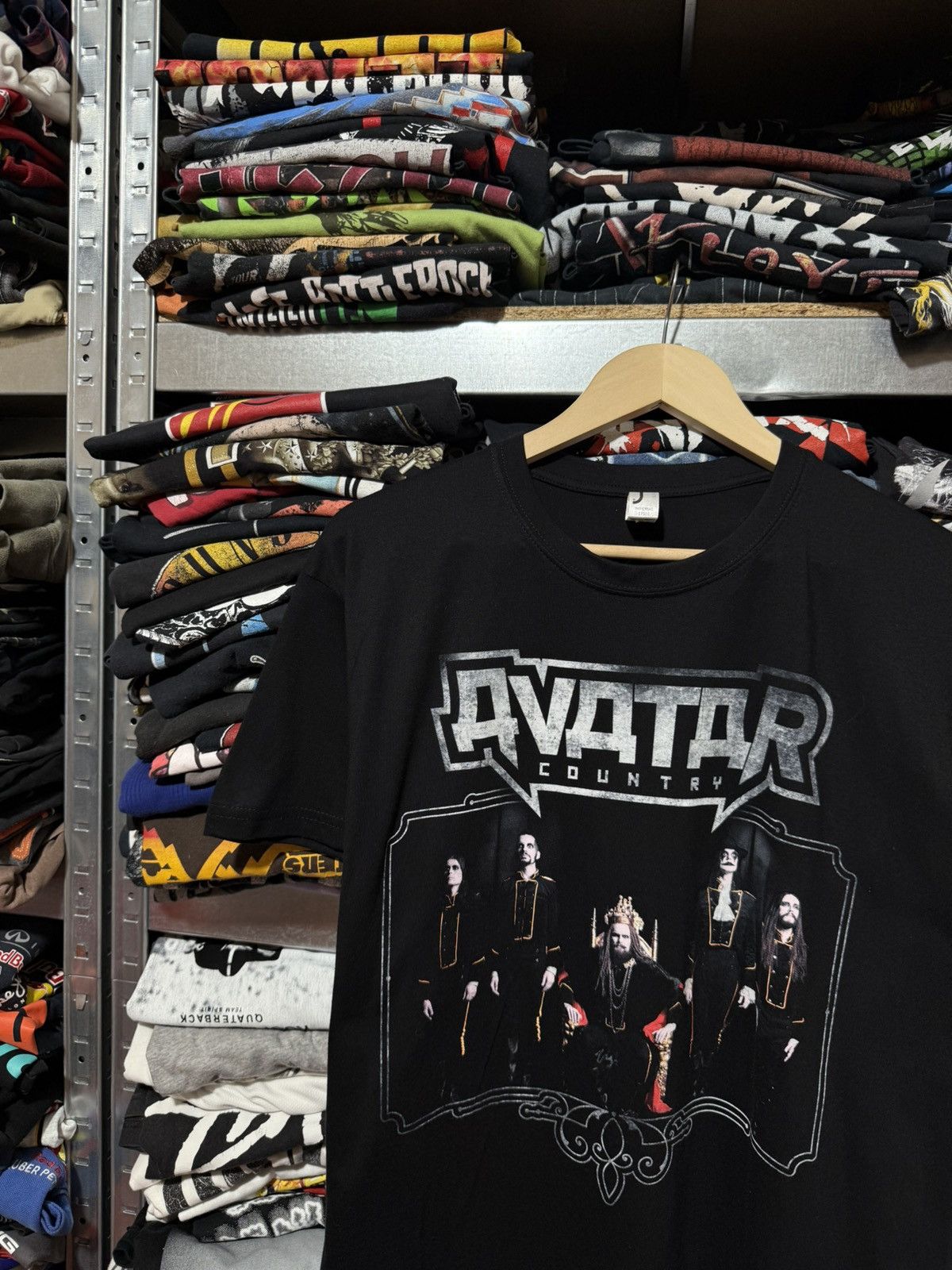 Band Tees Vintage Avatar Grand Noir Country World Tour 2018 T-Shirt Size US L / EU 52-54 / 3 - 3 Thumbnail