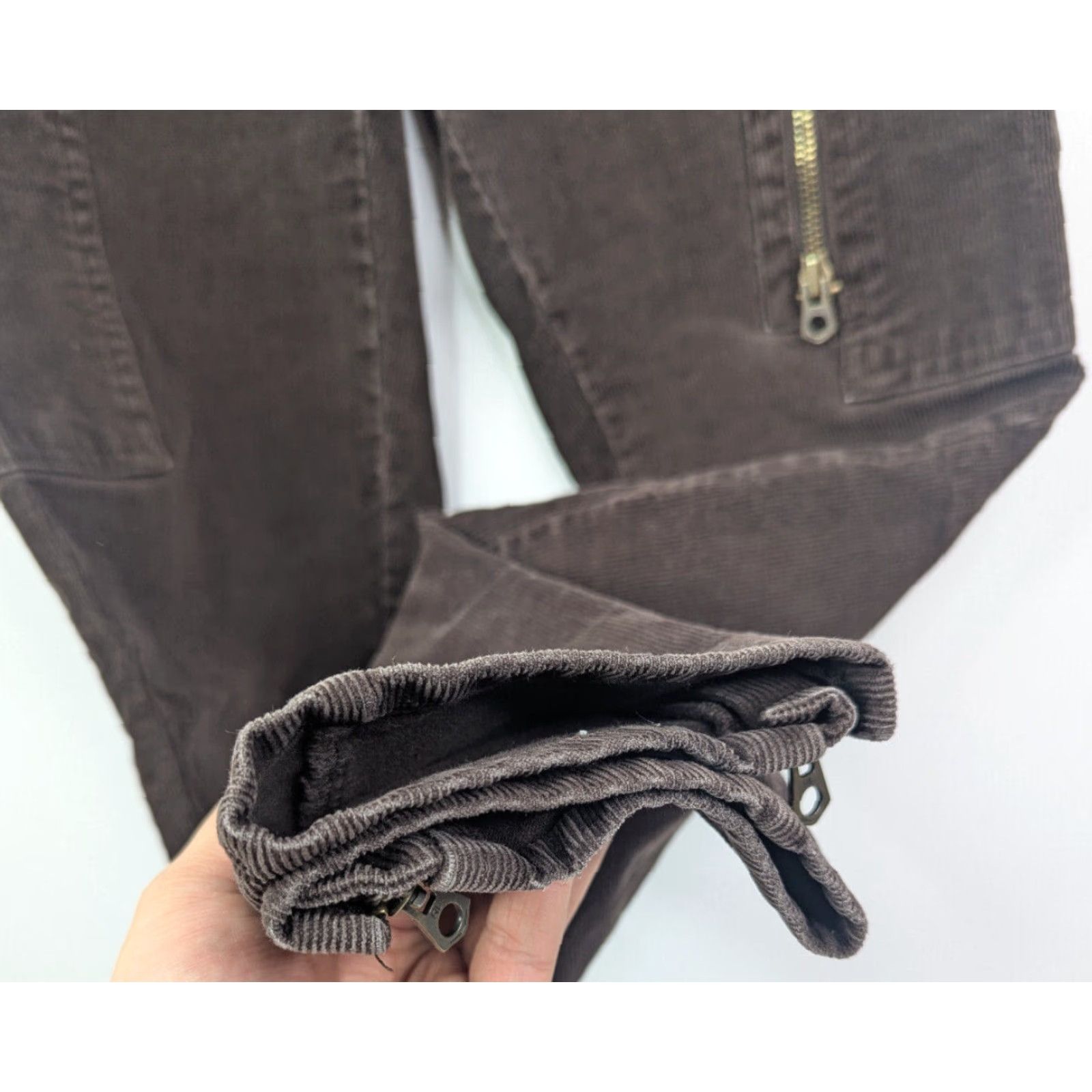 Ralph Lauren Ralph Lauren Pants Girls Brown Corduroy Cargo Style Size 16 Ankle Length Size 38" / US 16 / IT 52 - 5 Thumbnail