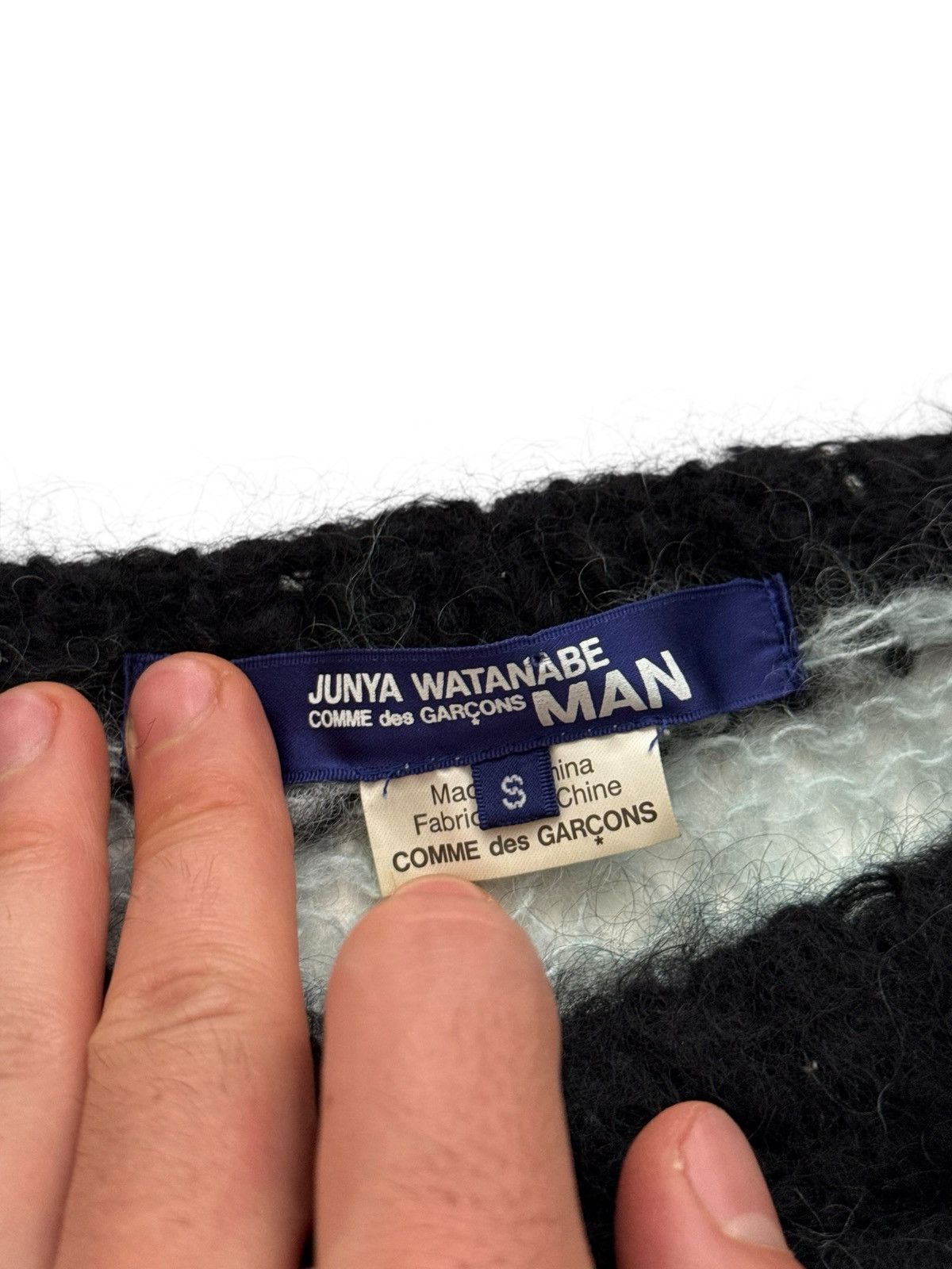 Junya Watanabe GRAIL 2014 Runway Punk Mohair Knit Size US S / EU 44-46 / 1 - 5 Thumbnail