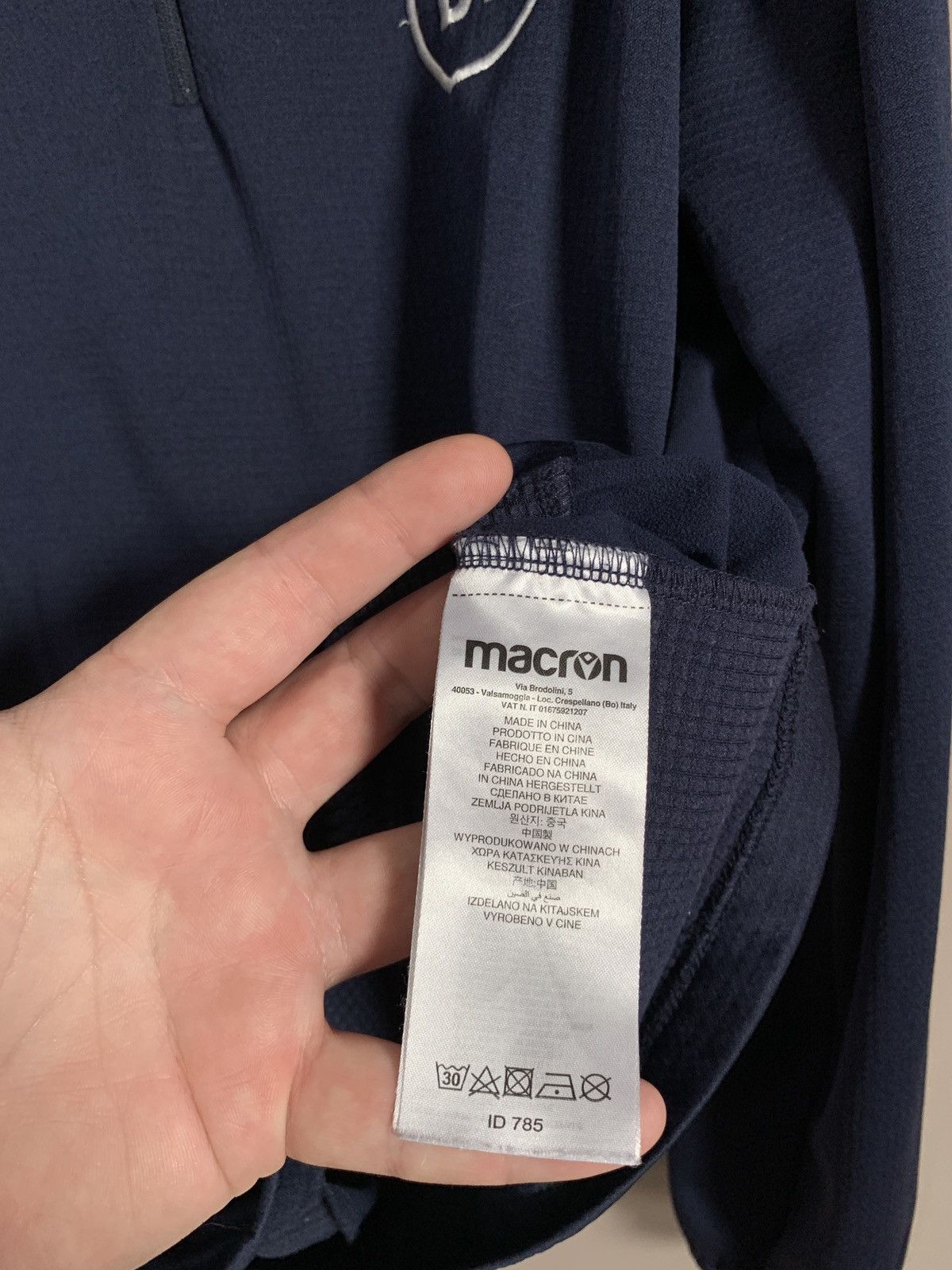 Macron Scotland 1/3 Zip Training Rugby Union Sweatshirt Macron XXL Size US XXL / EU 58 / 5 - 11 Thumbnail