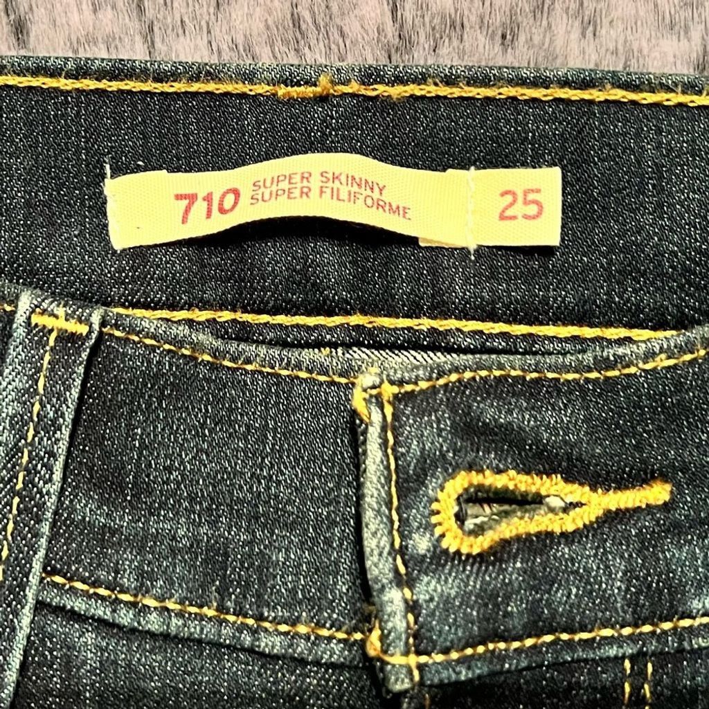 Michael Kors Michael Kors MK Logo Izzy Skinny Jeans Midnight Blue Size 25" / US 0 / IT 36 - 5 Thumbnail