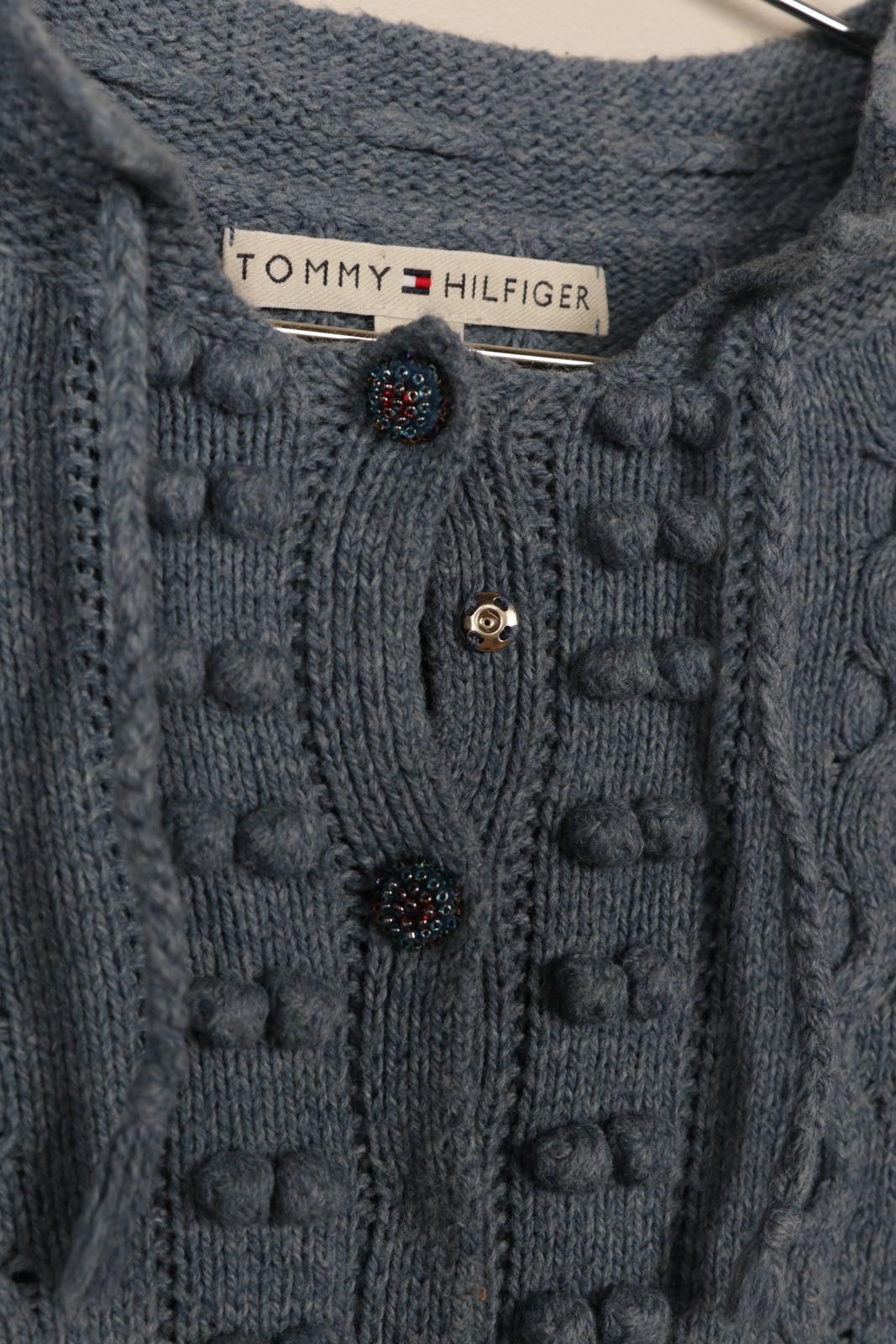 Tommy Hilfiger 00's Tommy Hilfiger Knitted Cardigan Size S / US 4 / IT 40 - 3 Thumbnail