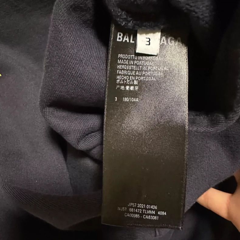 Balenciaga Balenciaga Double-Sided Hoodie with Tiger Print-2506 Size US M / EU 48-50 / 2 - 7 Thumbnail