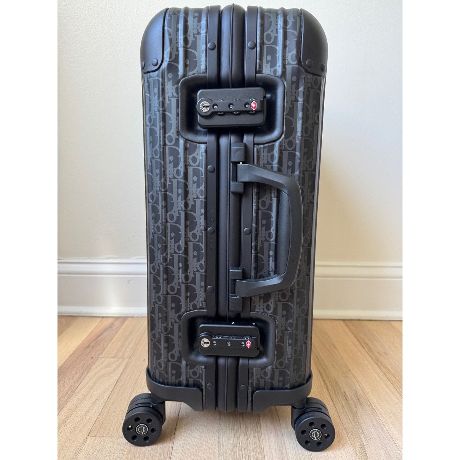 Dior Dior Rimowa 4-Wheel Cabin Suitcase Aluminium Black Size ONE SIZE - 11 Thumbnail
