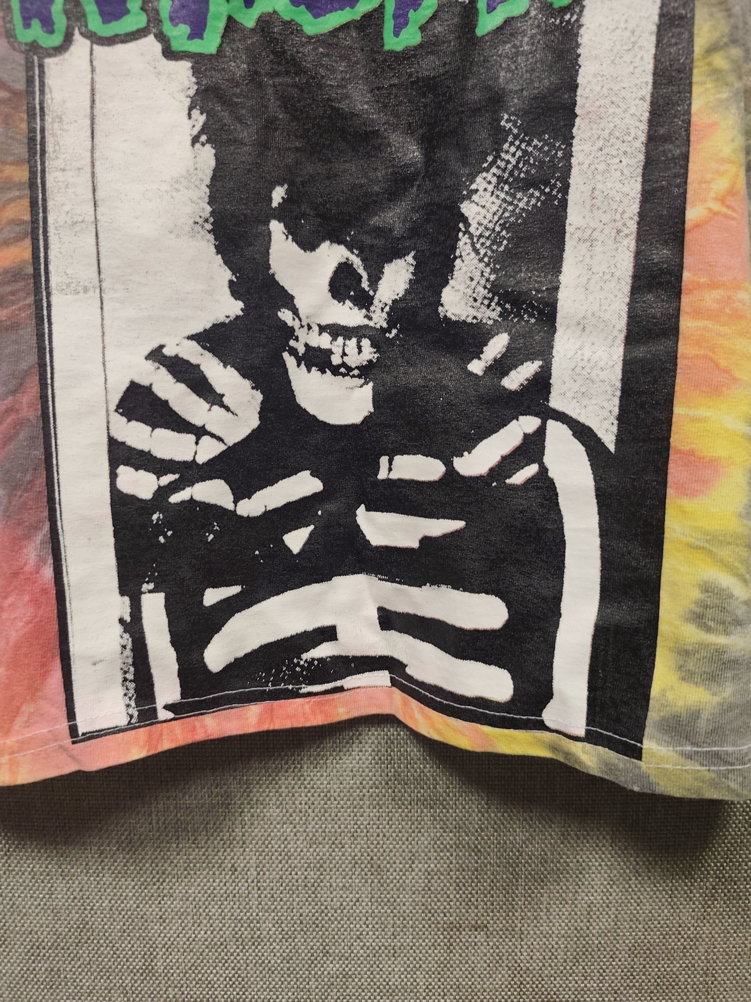 Misfits Vintage t shirt crop top tie dye band misfits Size US M / EU 48-50 / 2 - 3 Thumbnail