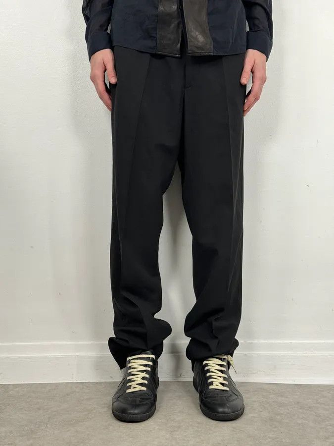 Prada 2000s Prada Black Minimalist Tailored Pants Size US 33 - 1 Thumbnail