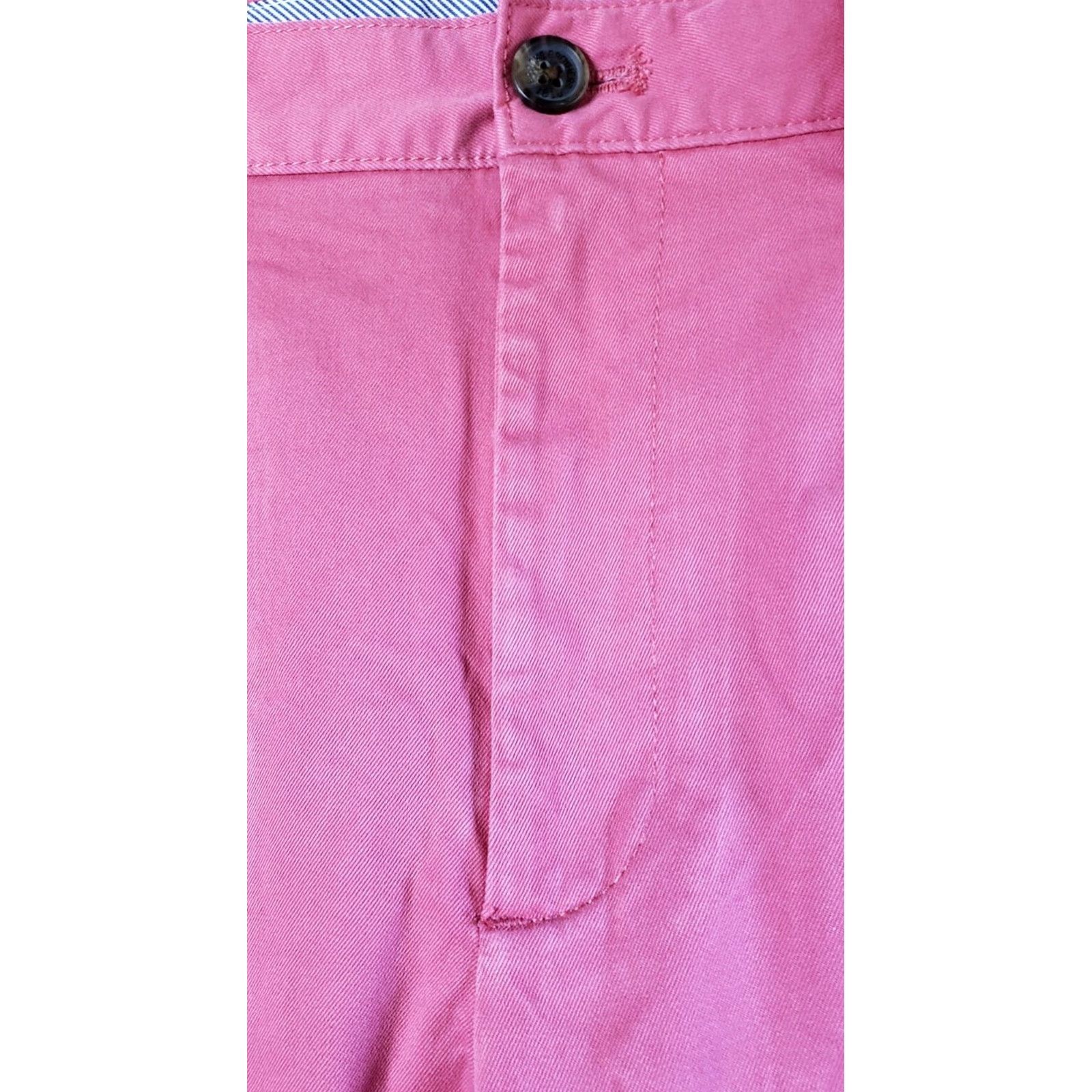 Brooks Brothers Brooks Brothers Clark Advantage Chino Pants 35 x 30 Red Shirt (Chino) Mens Regular Straight 35 in Pink/Red Size US 35 - 4 Thumbnail