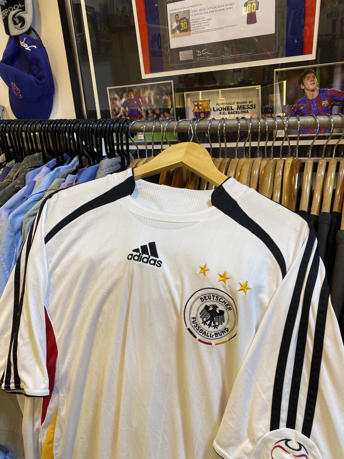Adidas Adidas Germany National Football Team Home Kit MULLER 21 Size US L / EU 52-54 / 3 - 4 Thumbnail