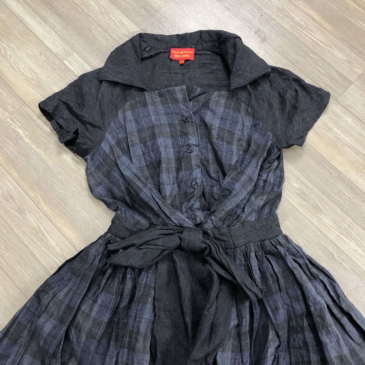 Vivienne Westwood Vintage Vivienne Westwood Red Label Plaid Dresses Luxury Size M / US 6-8 / IT 42-44 - 4 Thumbnail