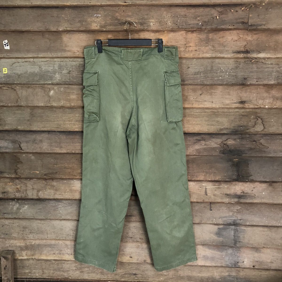 Japanese Brand DL Japan military army Green Cargo Multipocket Pants #S2754 Size US 32 / EU 48 - 10 Thumbnail