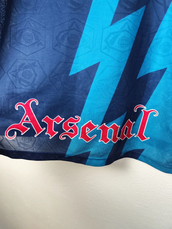 Nike × Vintage Nike Arsenal Away Shirt 1994/95 XL Size US XL / EU 56 / 4 - 4 Thumbnail