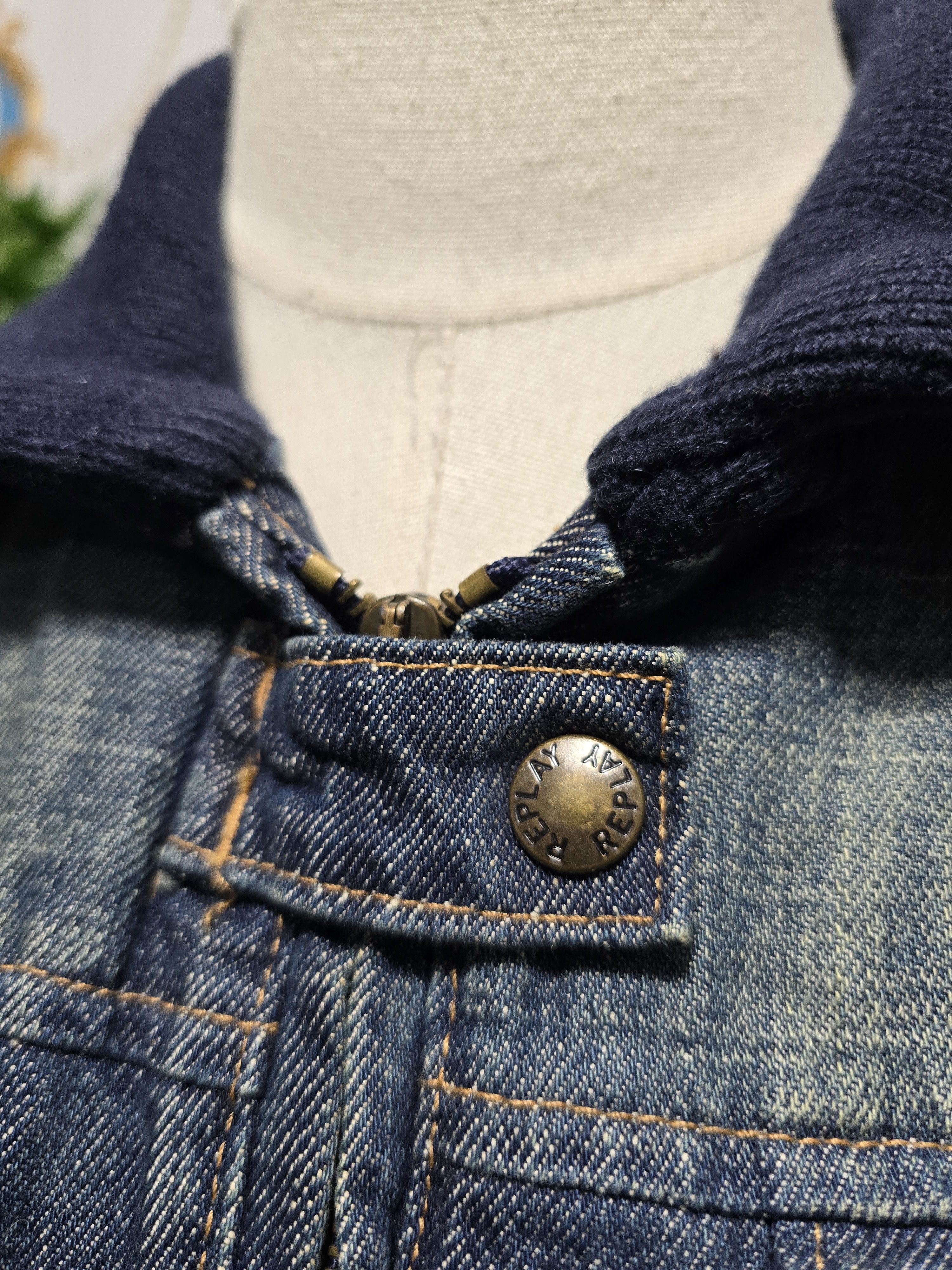 Replay REPLAY rare Vintage Jacket, beautiful with all accessories Size M / US 6-8 / IT 42-44 - 4 Thumbnail