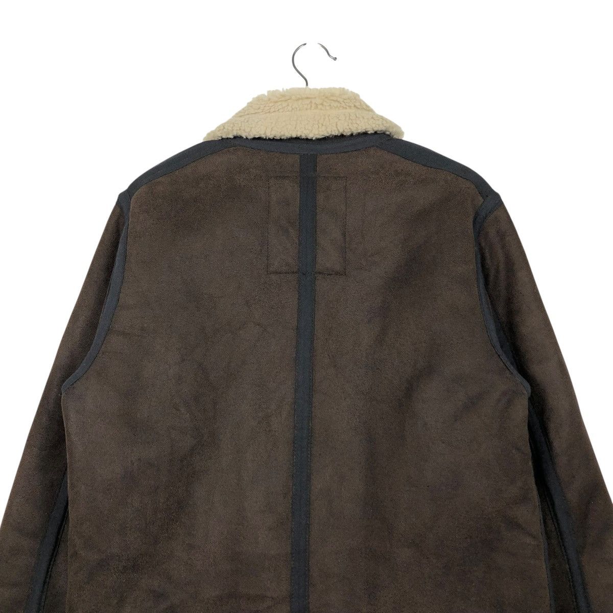 Alpha Industries VINTAGE SHEARLING LEATHER SHEEPSKIN JACKET ALPHA INDUSTRIES Size US L / EU 52-54 / 3 - 11 Thumbnail