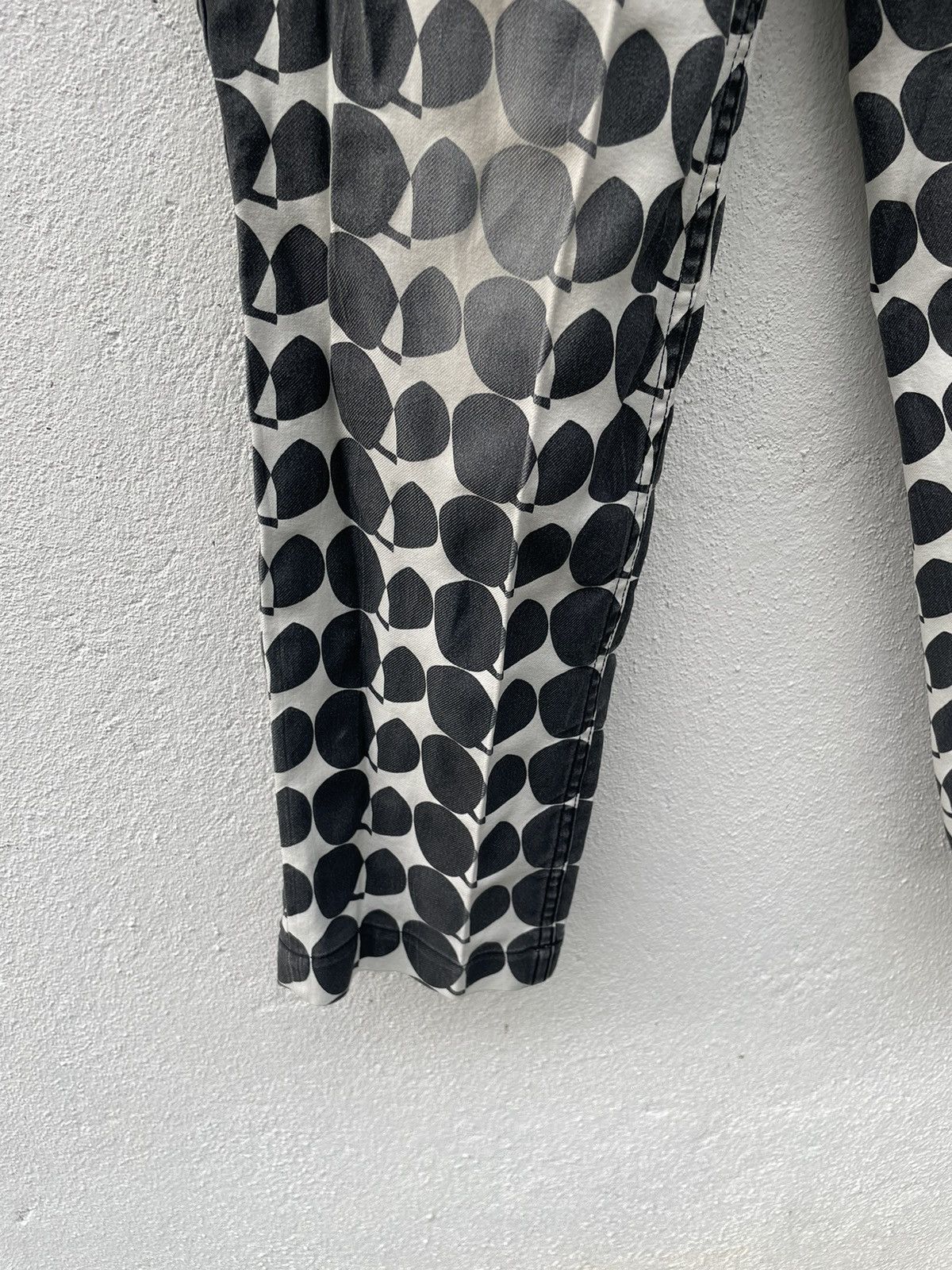 Comme des Garcons Black Comme Des Garcons CDG Black Dot Polyester Faded Pants Size US 31 - 5 Thumbnail