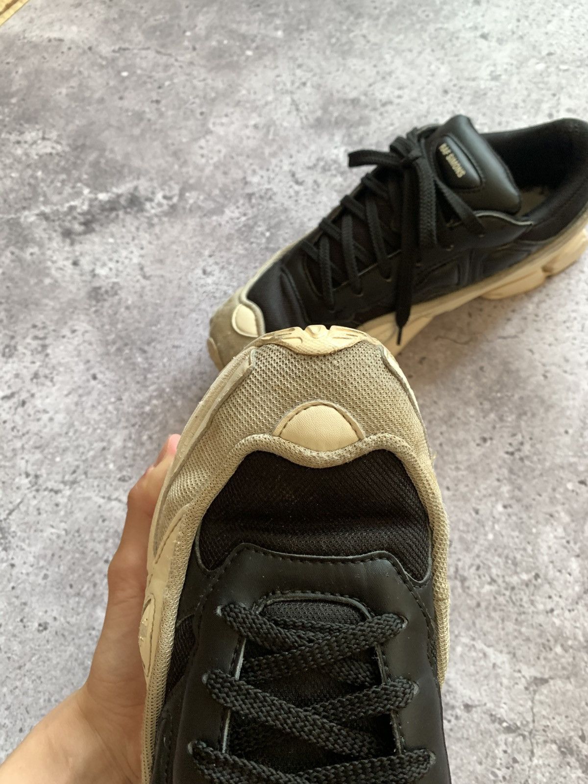 Adidas × Raf Simons 🔥ADIDAS X RAF SIMONS OZWEEGO DRIP SNEAKERS Size US 9.5 / EU 42-43 - 9 Thumbnail