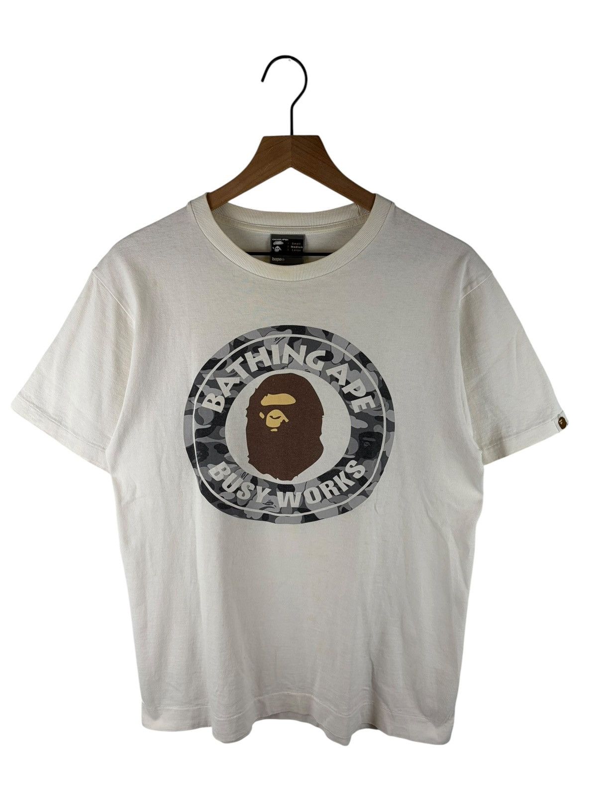 Bape Bape Busy Works Print Tee Size US M / EU 48-50 / 2 - 1 Thumbnail