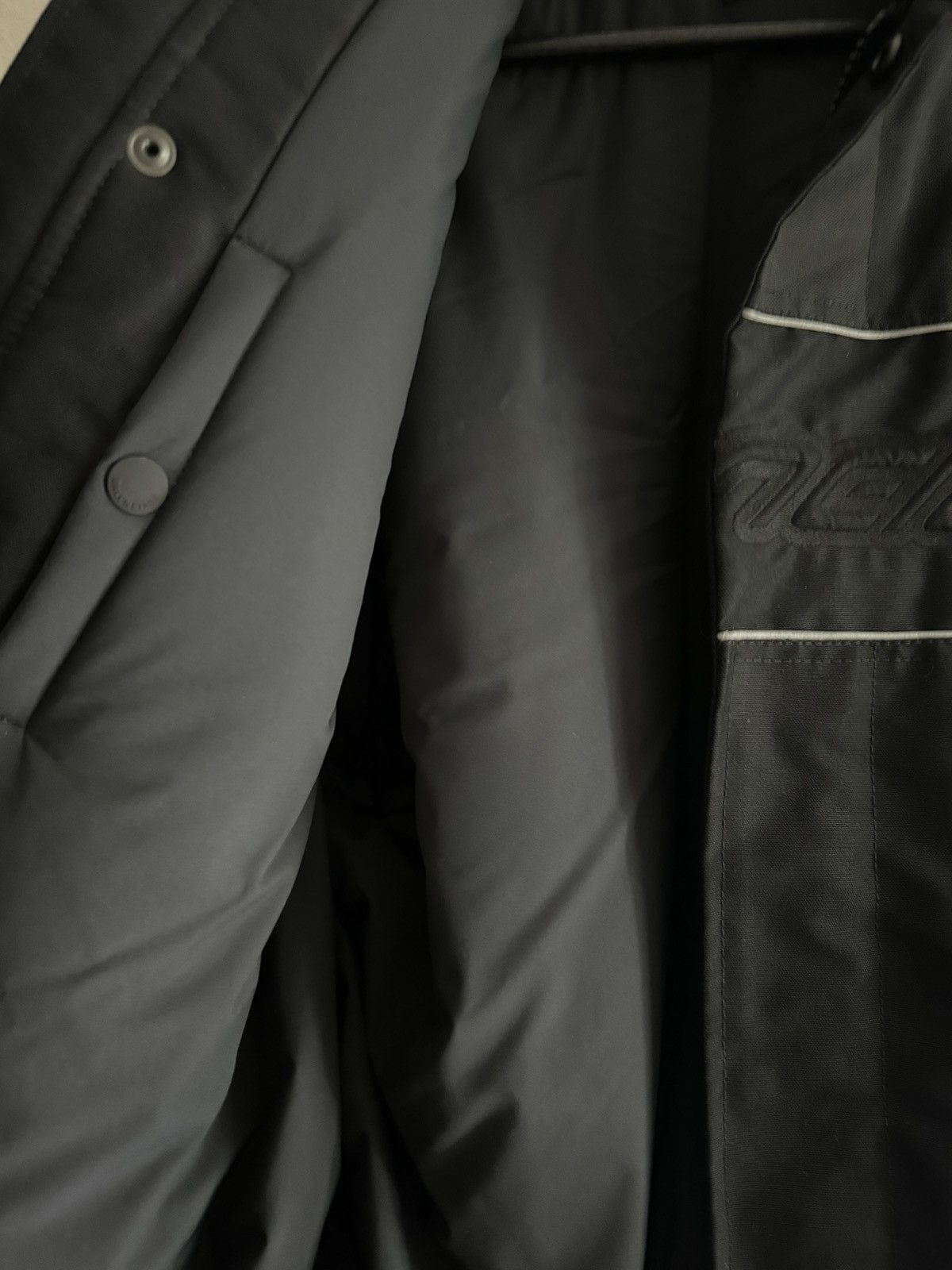 Balenciaga Canvas Biker Jacket Size US M / EU 48-50 / 2 - 8 Thumbnail