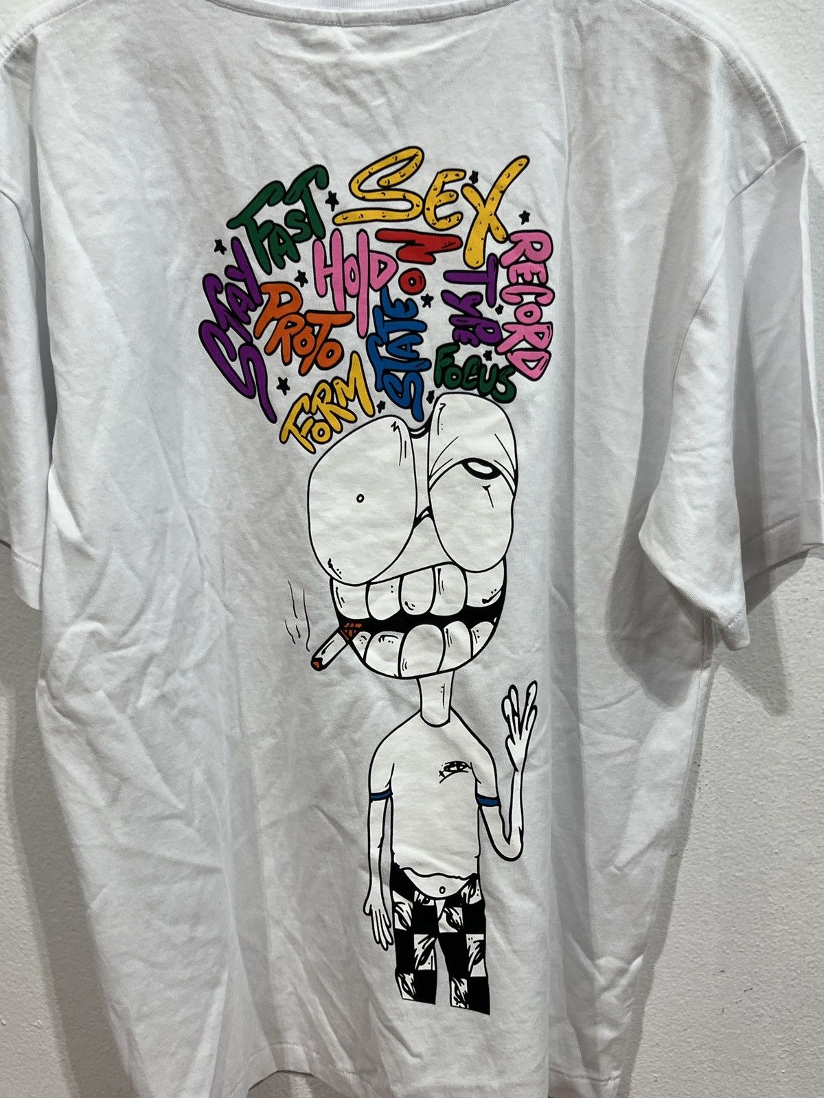 Matty Boy Matty Boy Antidote NYC White Tee Size US L / EU 52-54 / 3 - 6 Thumbnail
