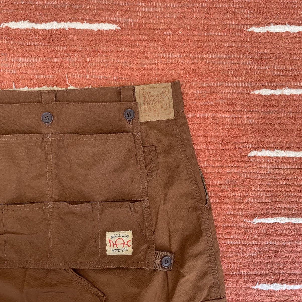 Nicole Club Nicole Club Workers Utility Cargo Pants Size US 32 / EU 48 - 6 Thumbnail