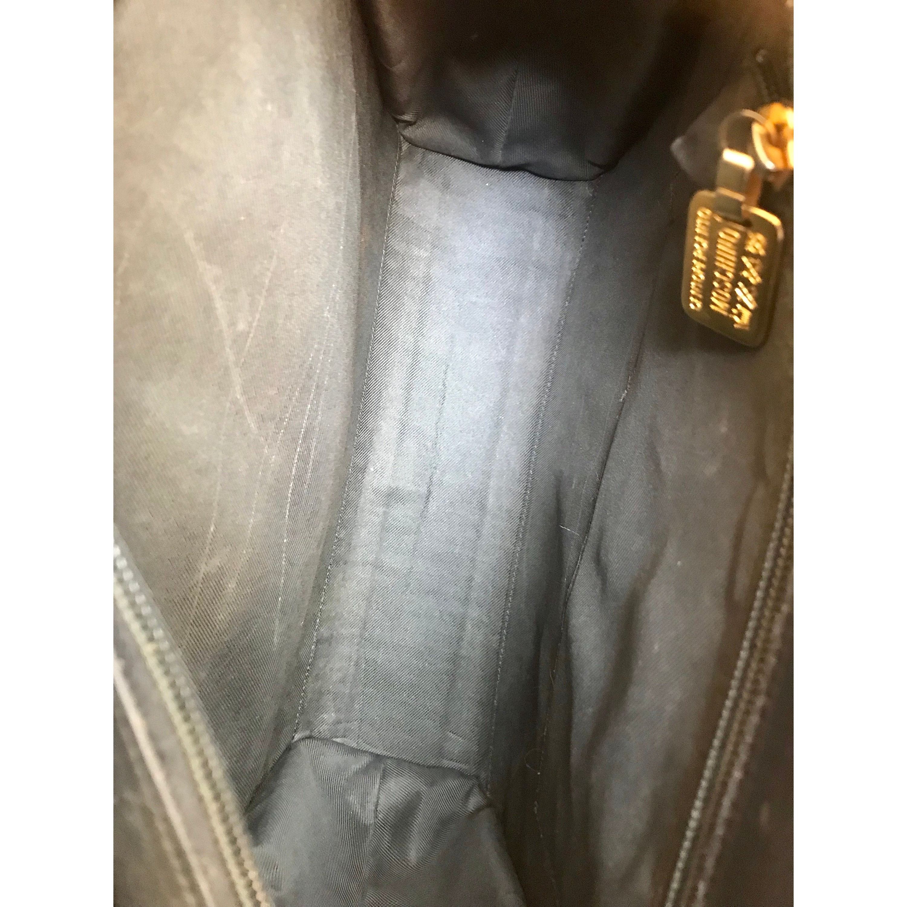 Moschino Vintage Moschino black leather tote shoulder bag Size ONE SIZE - 7 Thumbnail