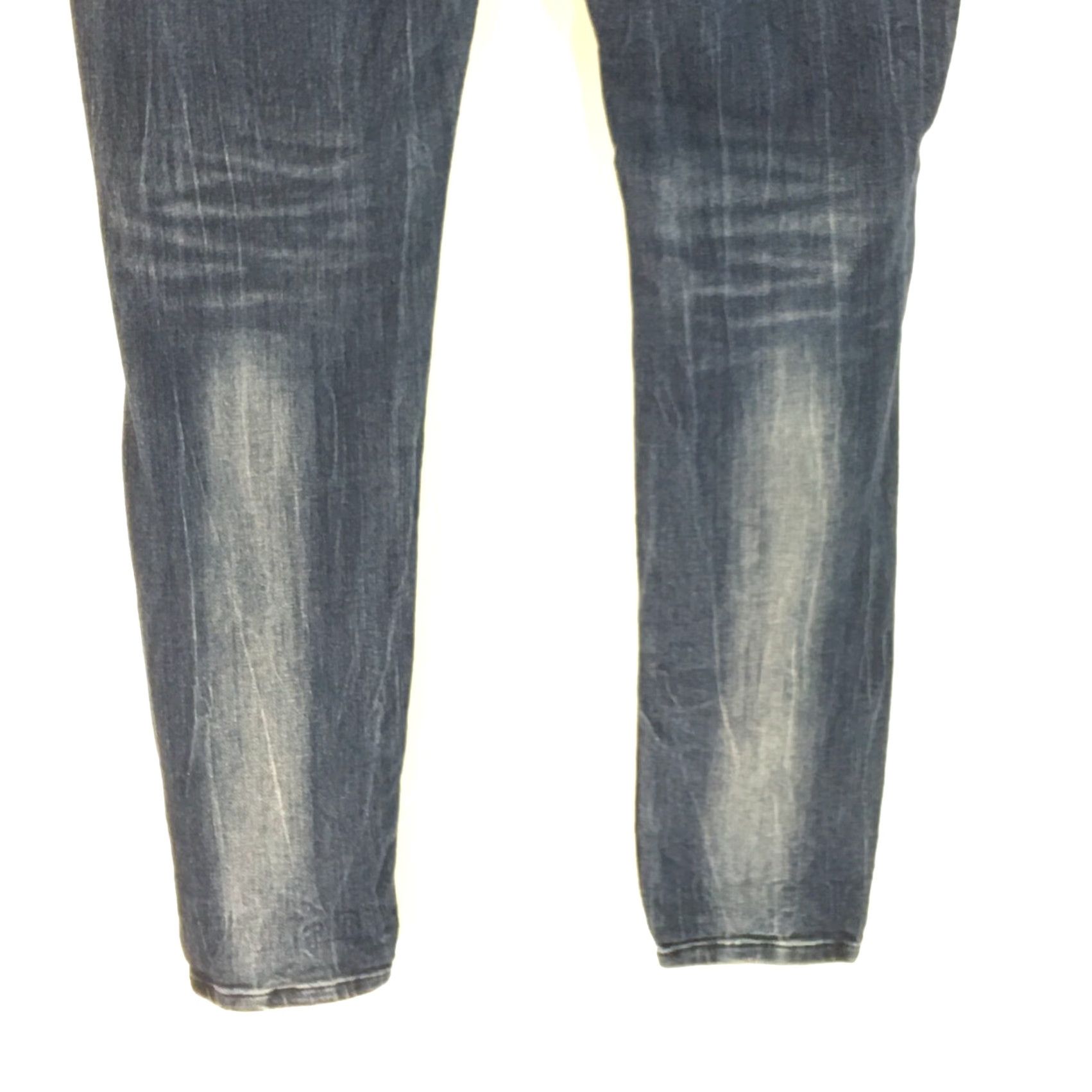 Vintage Refuge Jeans Women Distressed Regular Fit Flat Front Straight Leg Blue Size 8 32" Waist 30" Inseam Size 30" / US 8 / IT 44 - 6 Thumbnail