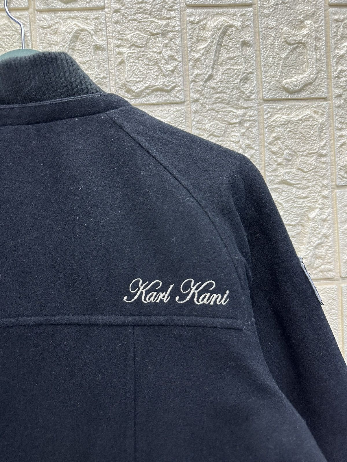 Karl Kani Karl Kani Wool Bomber Vintage Jacket MJ66 Size US S / EU 44-46 / 1 - 8 Thumbnail