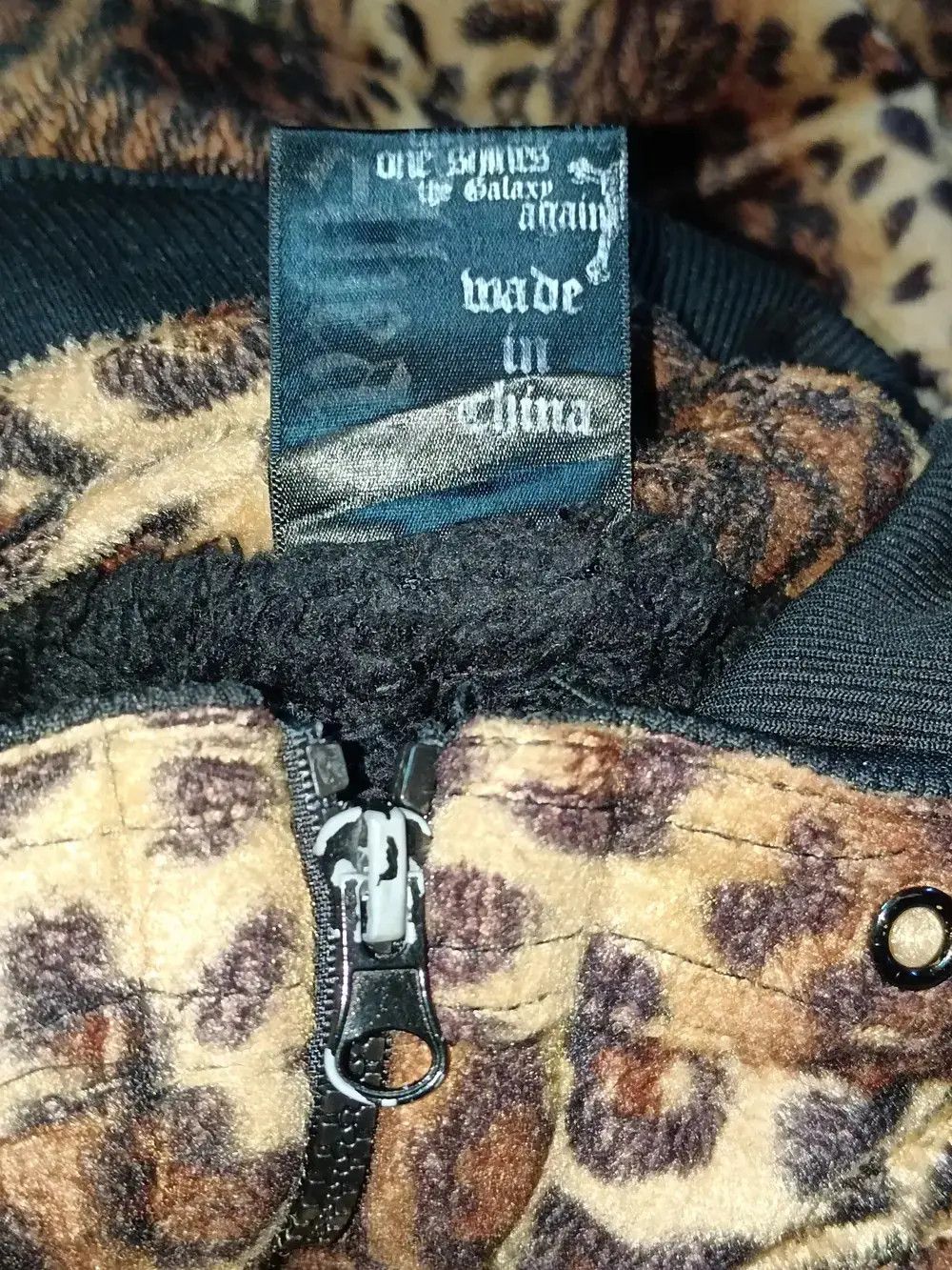 Hysteric Glamour Leopard Sweater Zip Hoodie Jacket Clash Ahead Size US XL / EU 56 / 4 - 9 Thumbnail