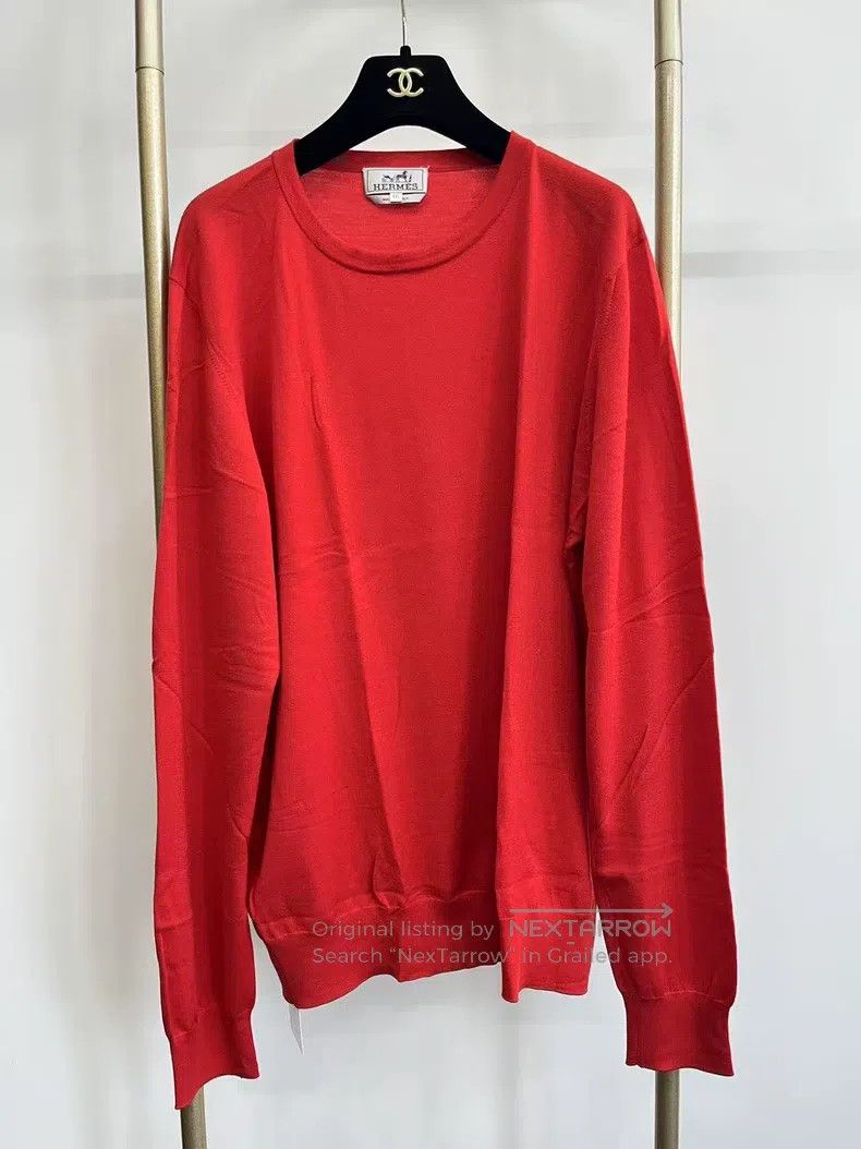 Hermes Hermes Knitted wool T-shirt Size US XXL / EU 58 / 5 - 1 Thumbnail