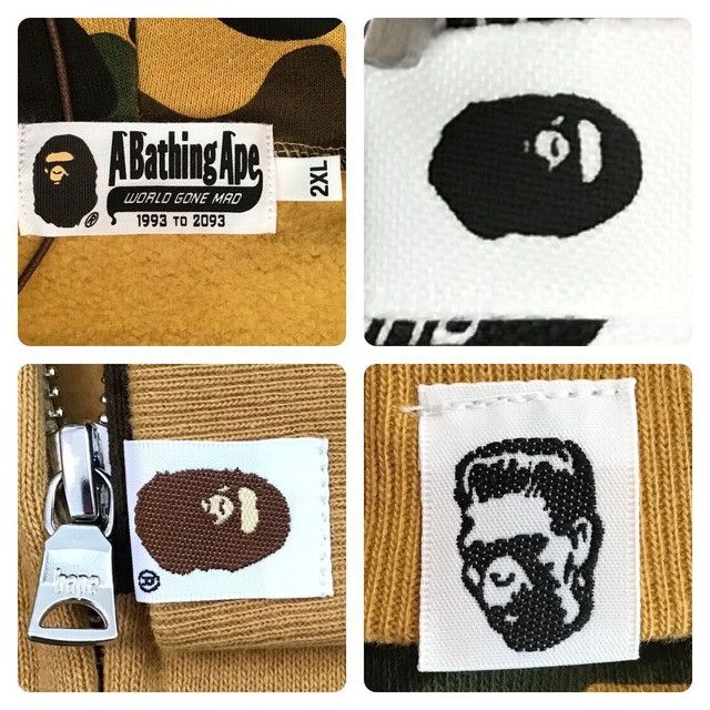 Bape 2024 BAPE 1st camo yellow shark full zip hoodie APE Size US XXL / EU 58 / 5 - 7 Thumbnail