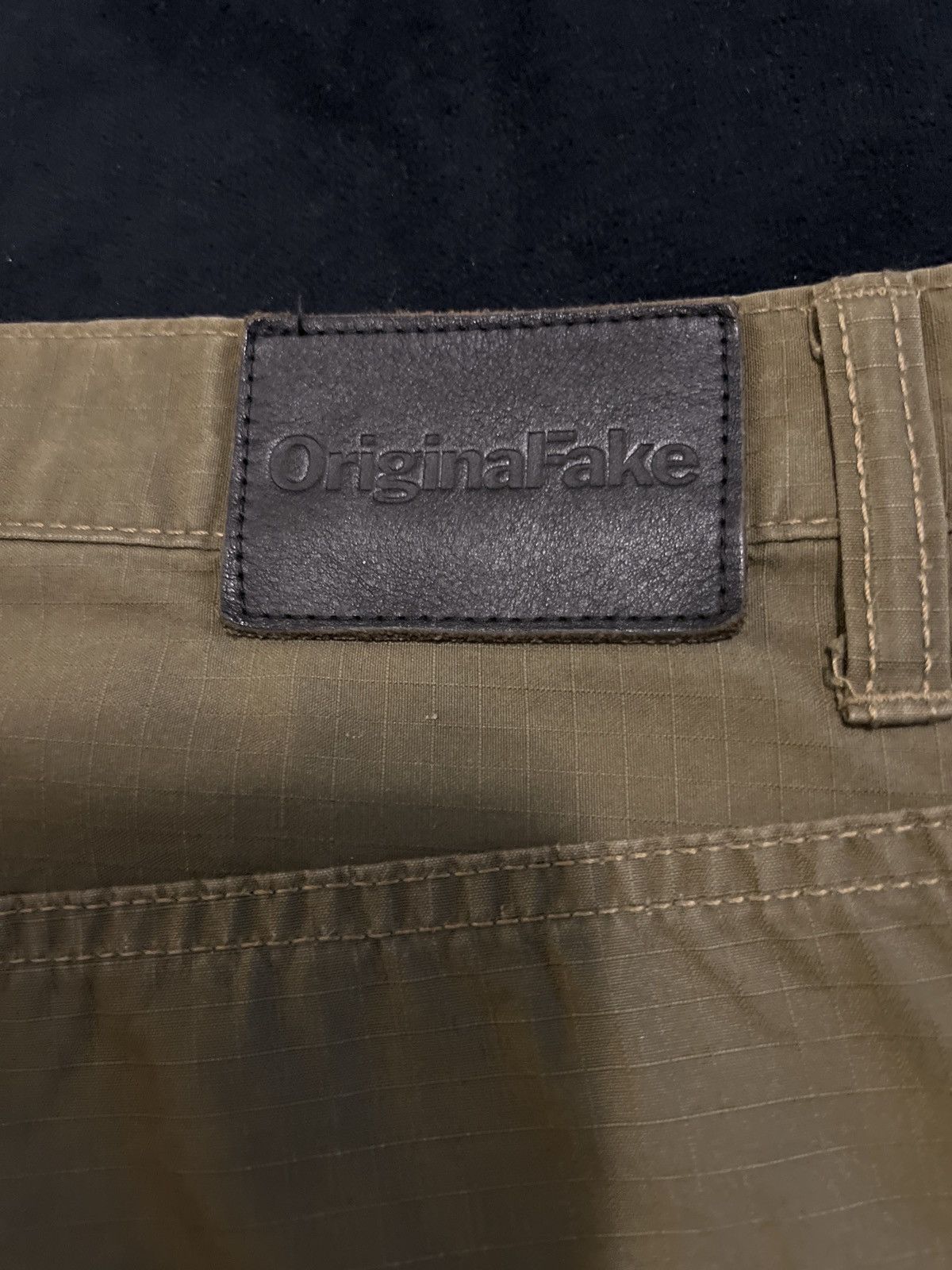 Original Fake Ripstop Fabric Pants Size US 31 - 5 Thumbnail