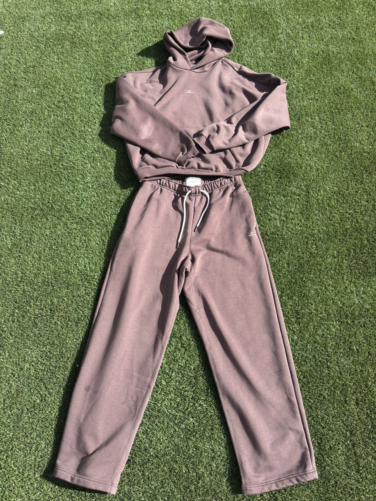 Nike Nike Brown Hoodie Set Size US M / EU 48-50 / 2 - 1 Thumbnail