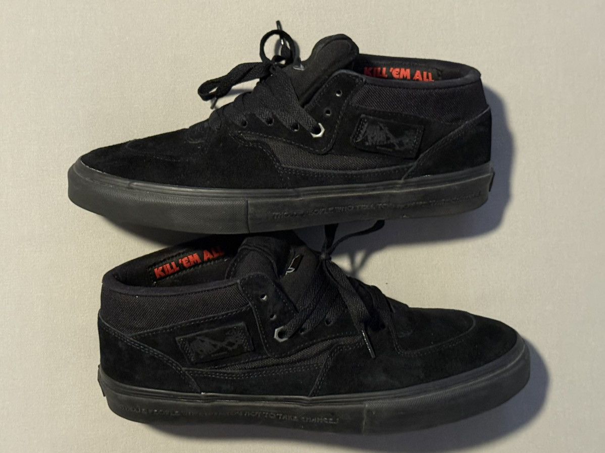 Metallica × Vans Vans OTW Half Cab Metallica Kill ‘Em All 2012 Rare VNDS Size US 10 / EU 43 - 1 Thumbnail