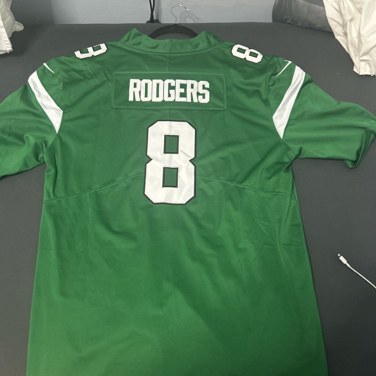NFL Aaron Rodgers Jets Jersey Size US XL / EU 56 / 4 - 3 Thumbnail